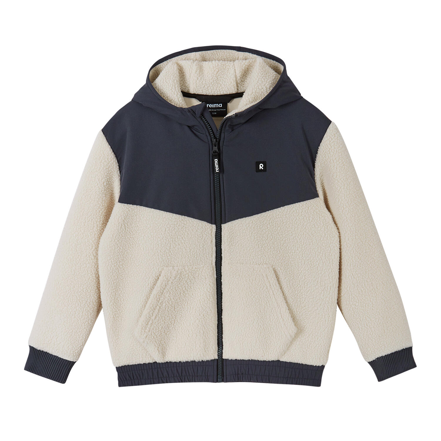 Kurtka polarowa dziecięca Reima Samota z kapturem