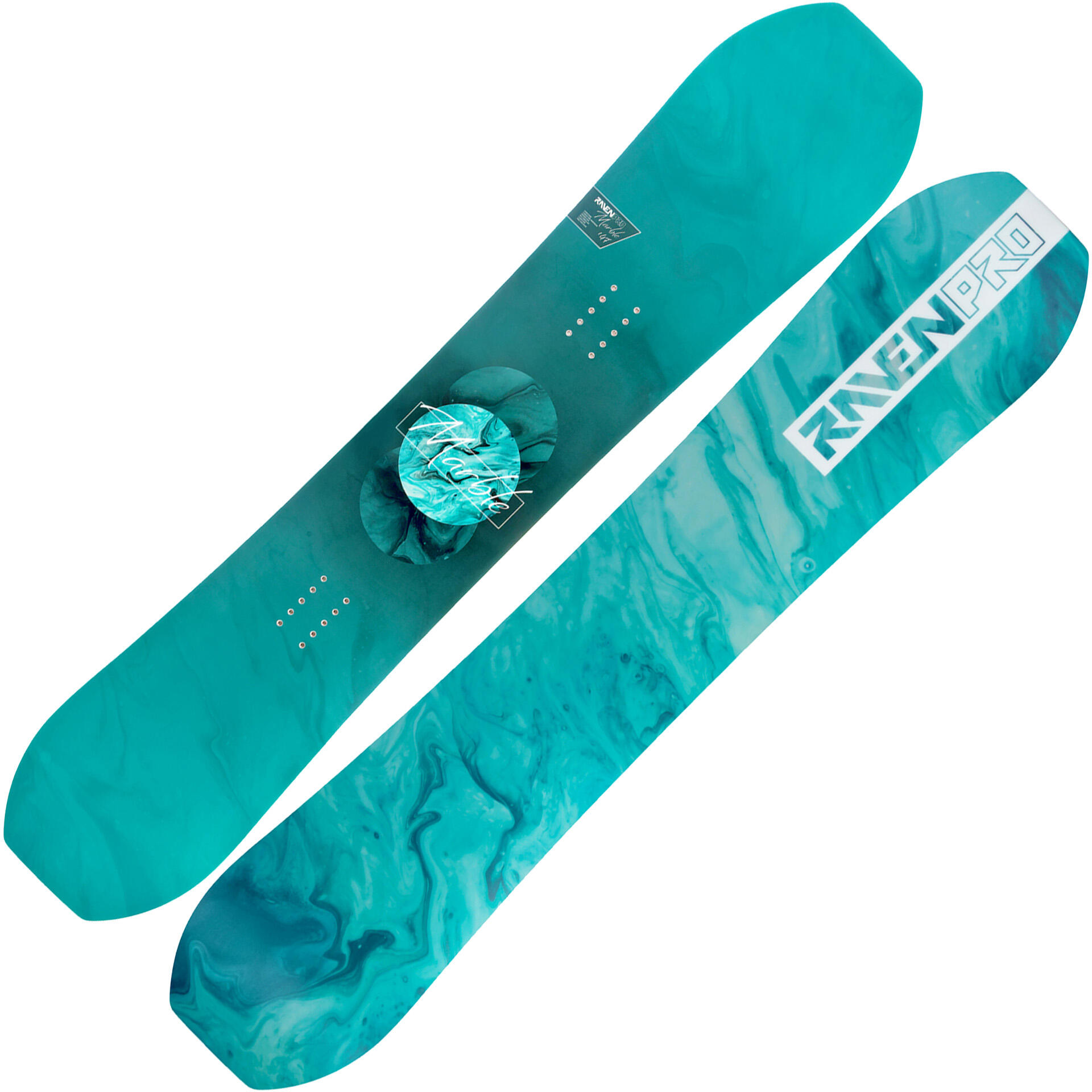Deska snowboardowa Raven PRO Marble Carbon
