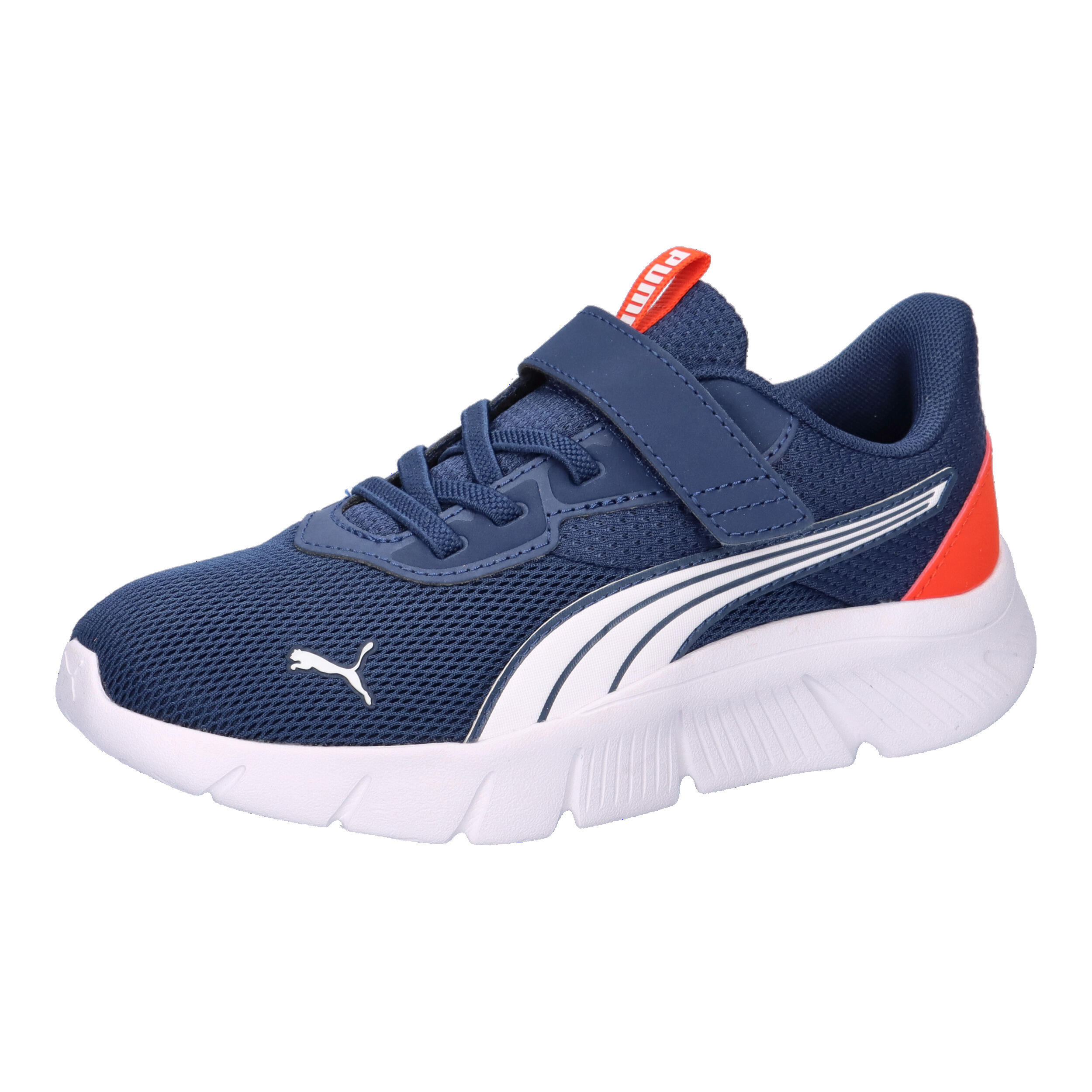 Puma Flexfocus Modern AC+ PS dziecięce buty sportowe niebieskie 31,5