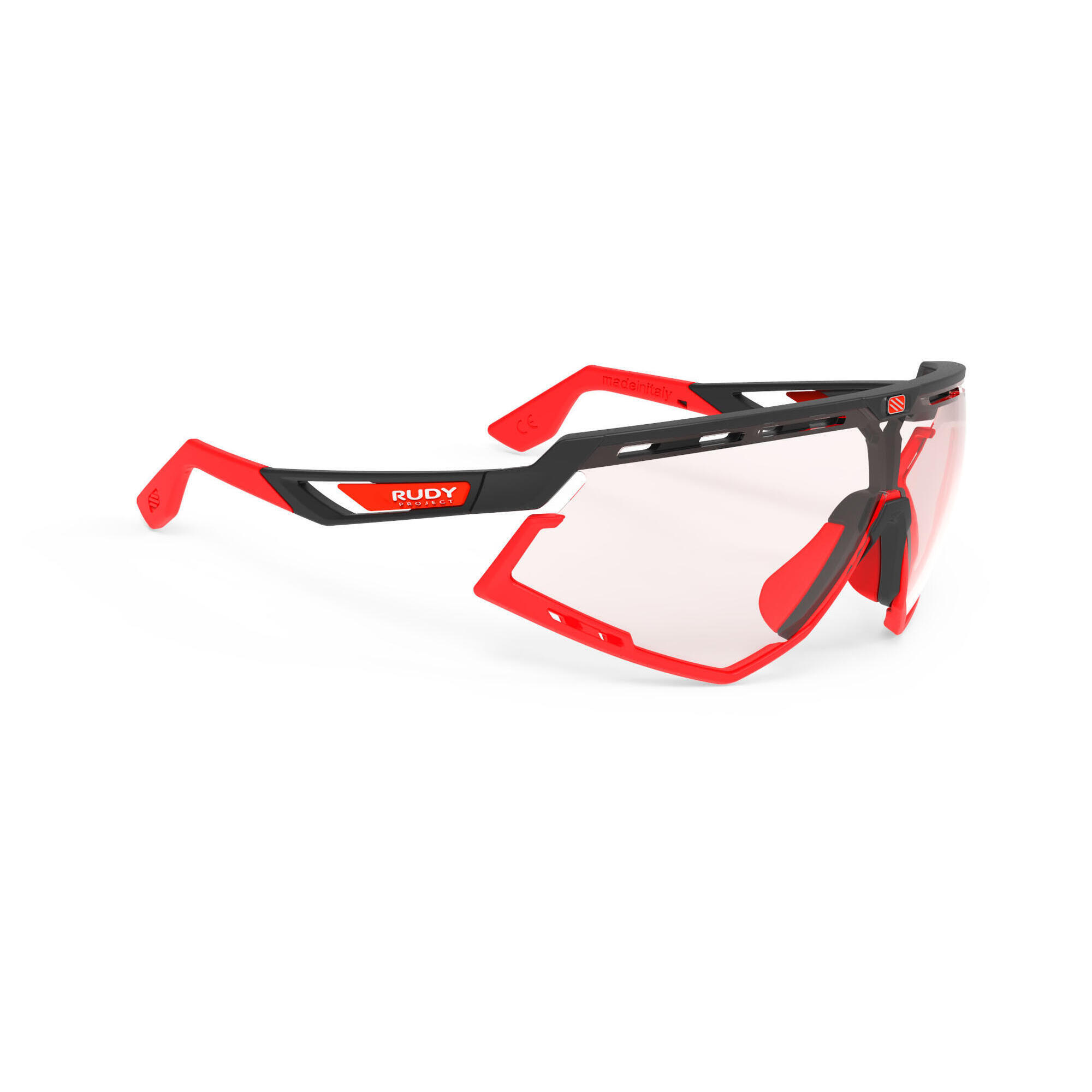 Okulary Rudy Project DEFENDER BLACK MATTE - Impactx™ Photochromic 2 Red
