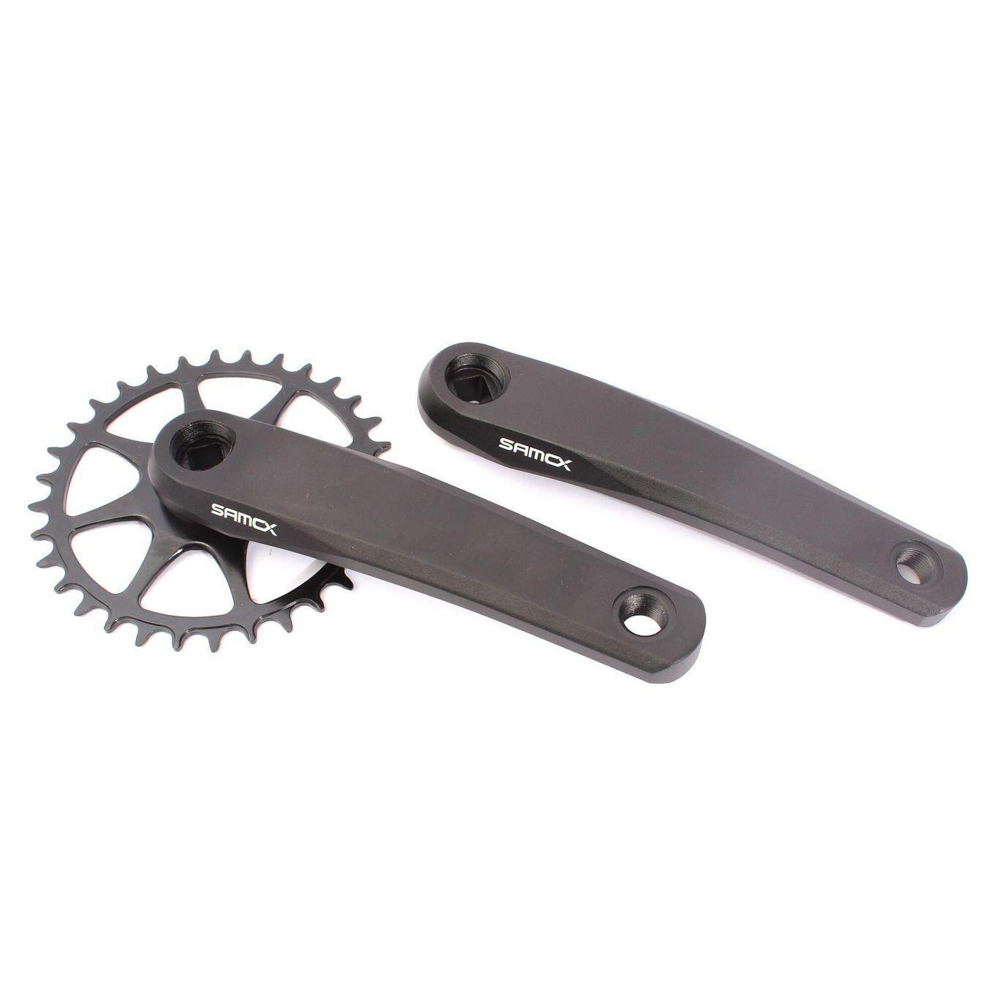 Zestaw korbowy SAMOX MTB – 1-biegowy 170 mm z Direct Mount