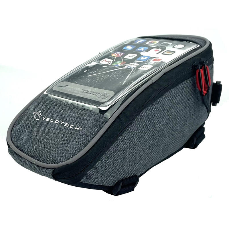 Torba rowerowa na ramę z uchwytem na telefon Velotech