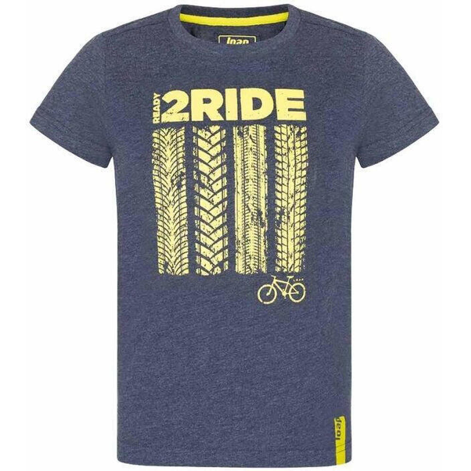 Koszulka Dziecięca Boonos 112-116 z Miękkiej Bawełny z Eleganckim Nadrukiem