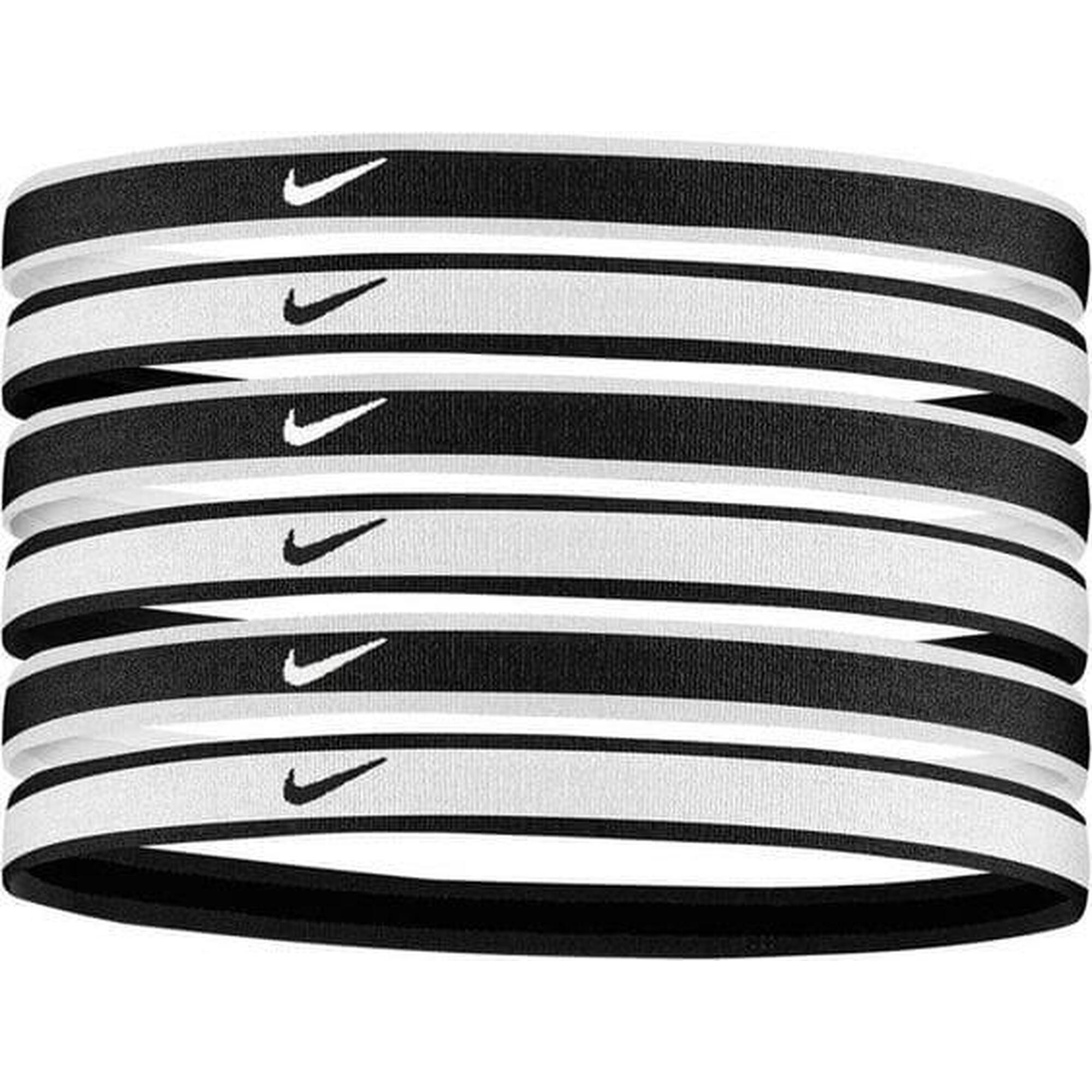 Opaska tenisowa na głowę Nike SWOOSH SPORT X 6 2.0 black/white
