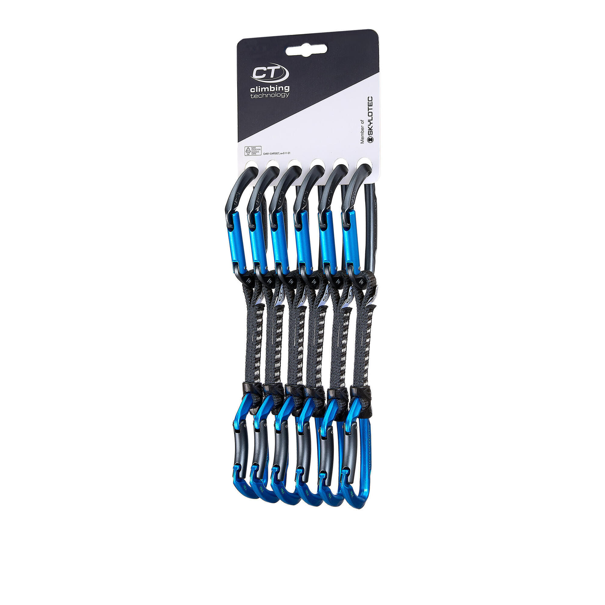 Ekspresy wspinaczkowe Climbing Technology Lime B Set DY 12 cm 6-pack