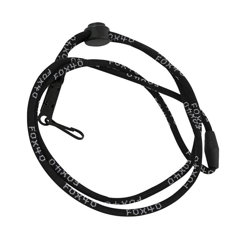 Smycz do gwizdka Fox 40 w kolorze czarnym.