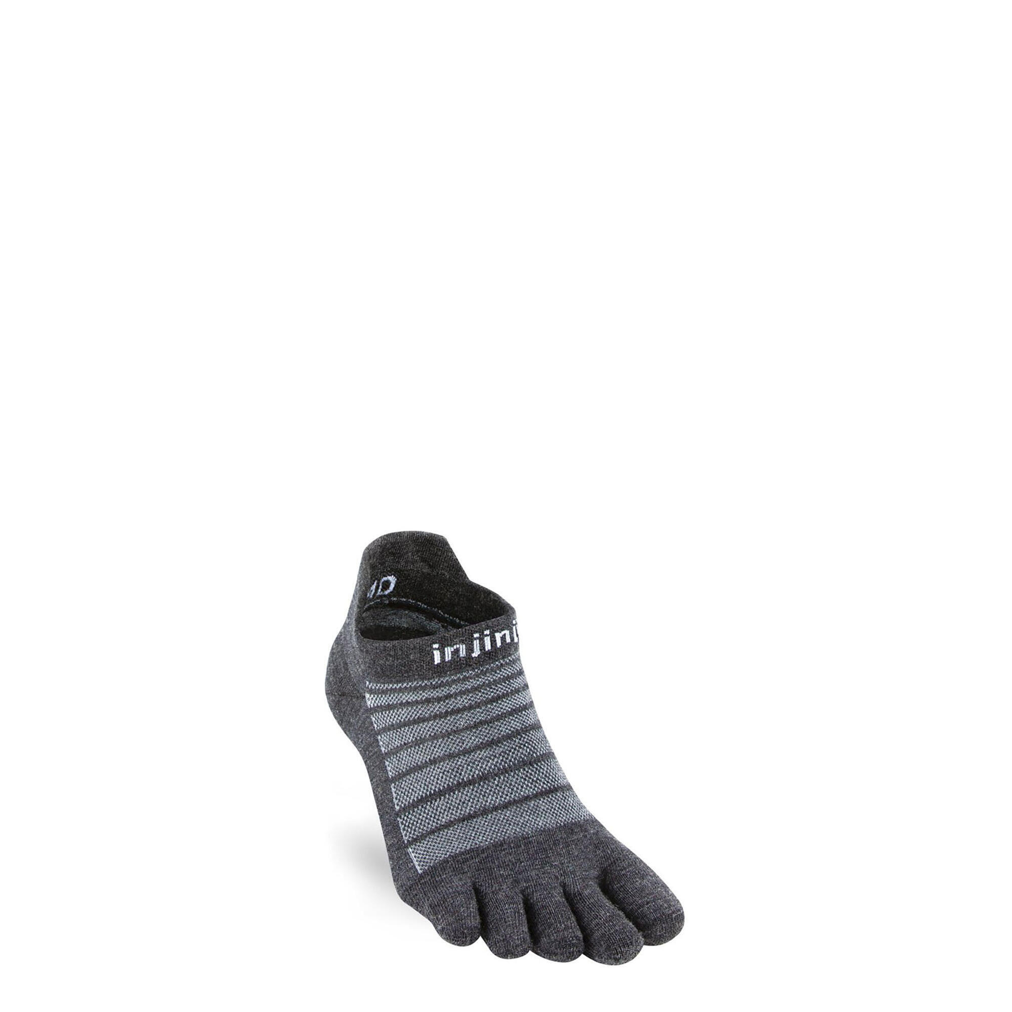 Skarpety merino Injinji Run Lightweight No-Show Wool