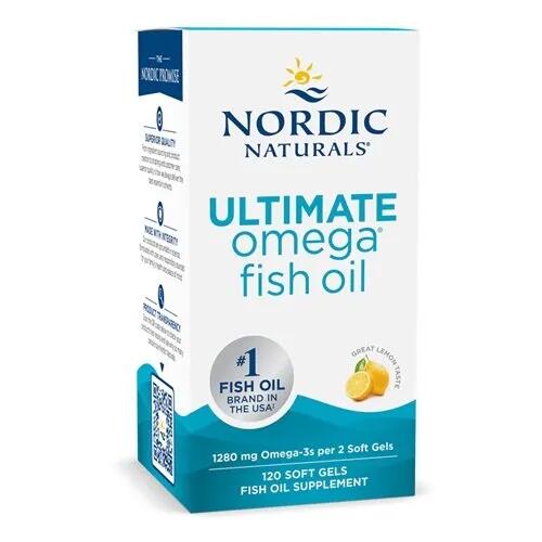 Ultimate Omega 1280mg Omega Cytryna Nordic Naturals 120 kapsułek