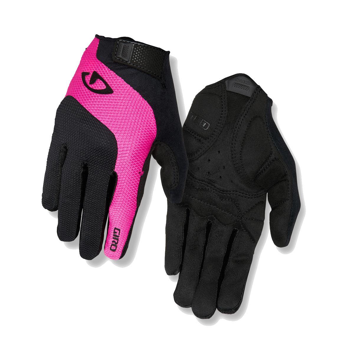 GIRO rękawiczki rowerowe damskie tessa gel lf black bright pink GR-7085722