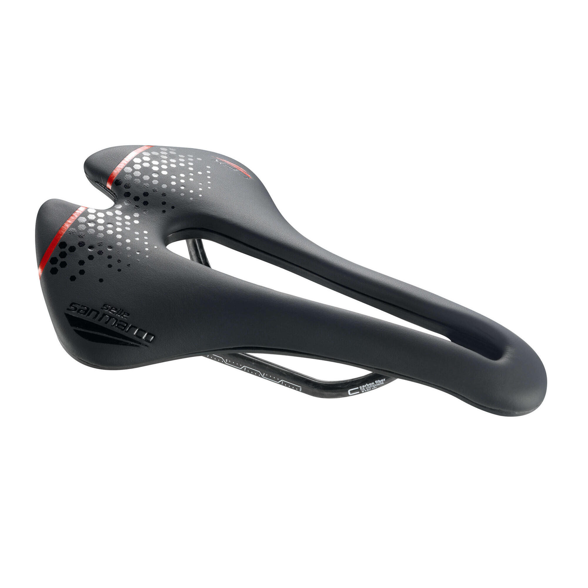 Siodło Selle San Marco Aspide Szorty Open-Fit Carbon FX