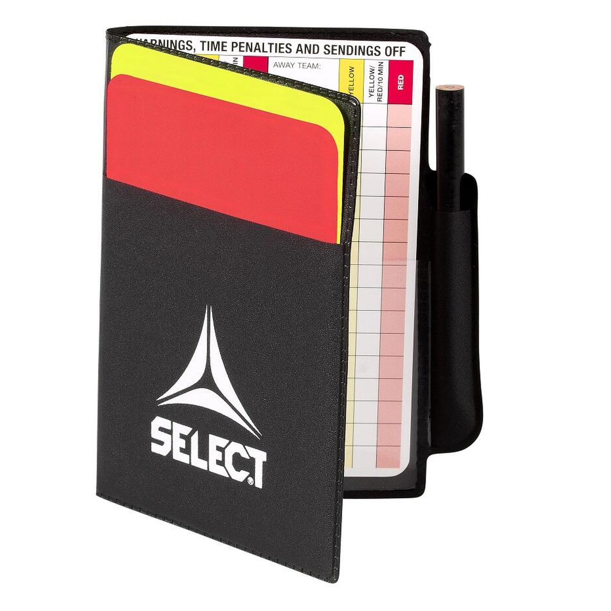 Zestaw sędziowski dla sędziego dwie kartki notatnik ołówek moneta Select