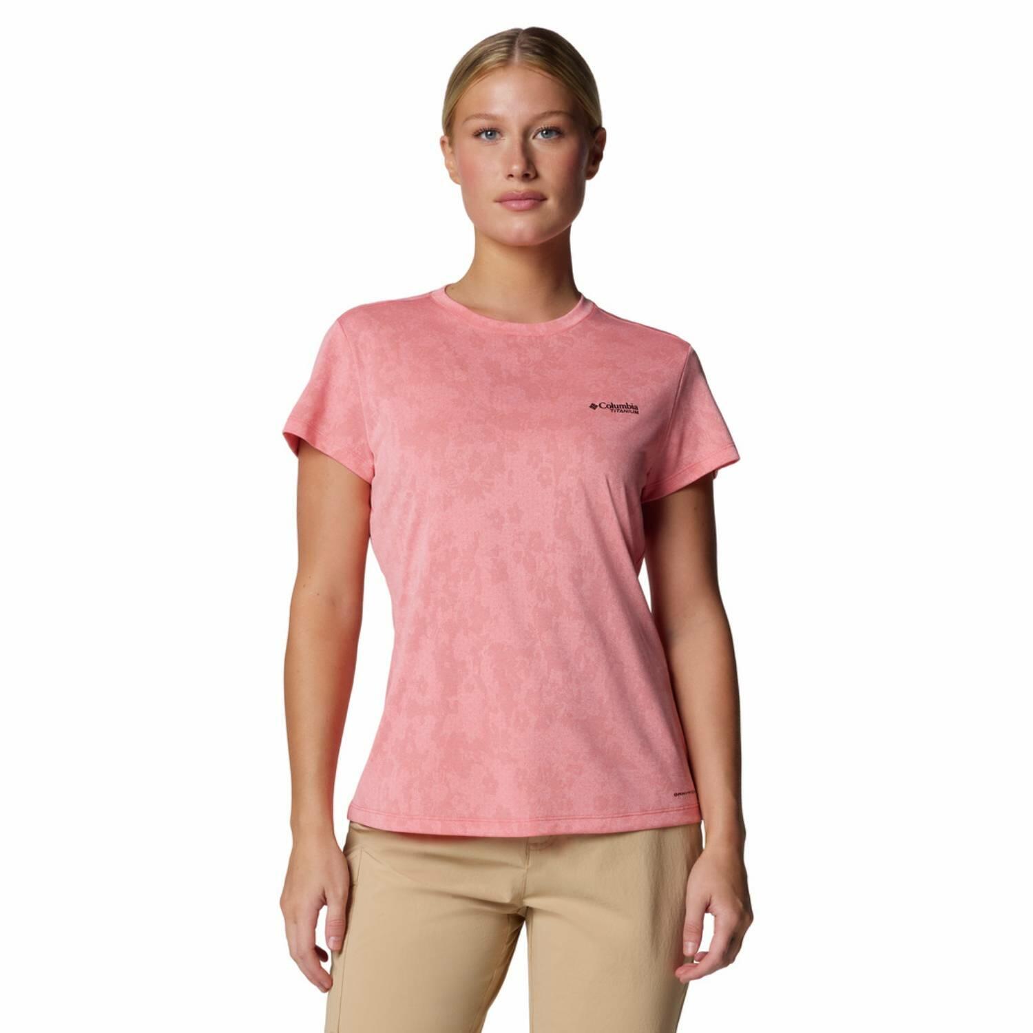 Koszulka szybkoschnąca damska Columbia Bluebird Canyon Short Sleeve Crew