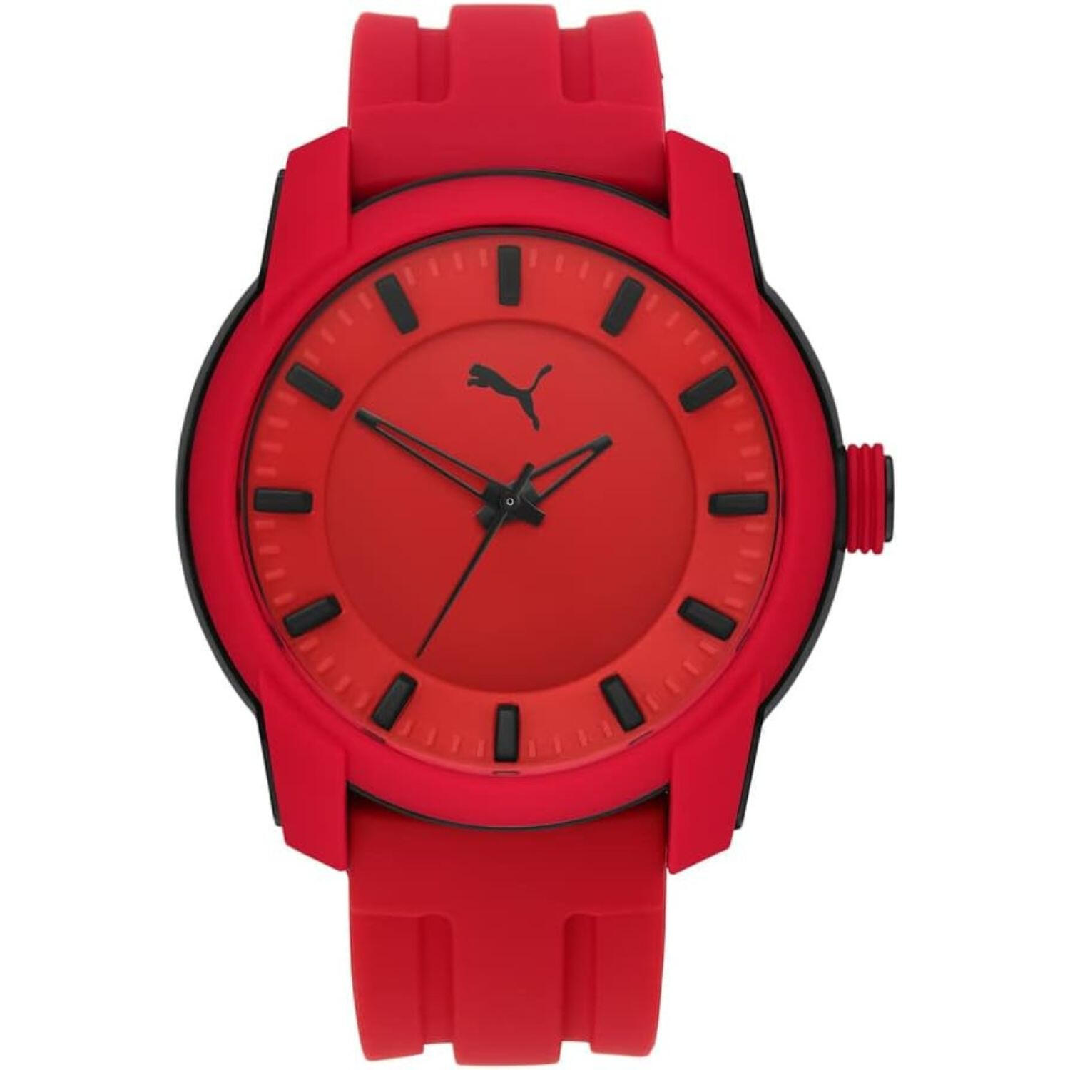 Zegarek sportowy męski Puma Red Silicone P6019