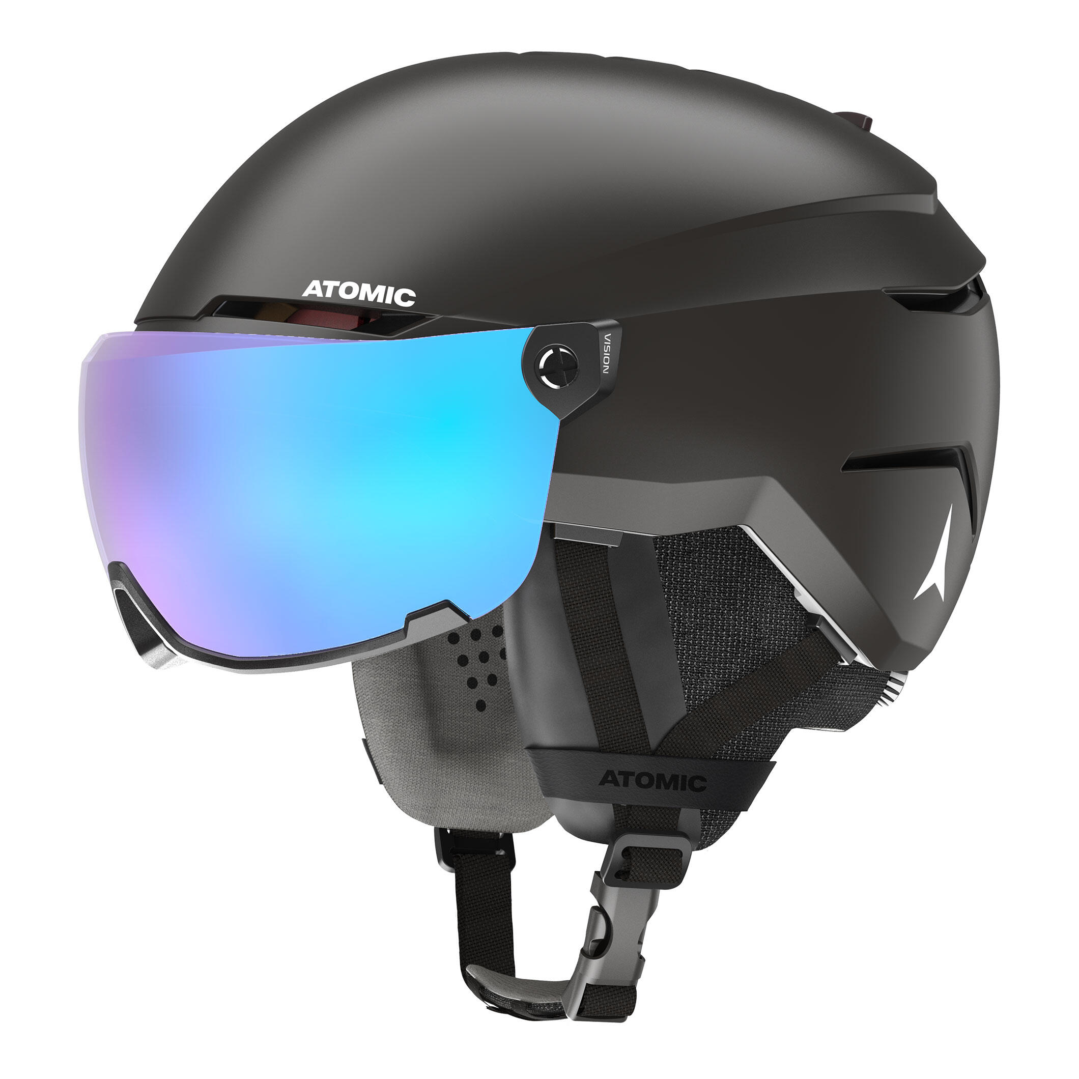Kask snowboardowy dla dorosłych Atomic Savor Visor Stereo Black 2020
