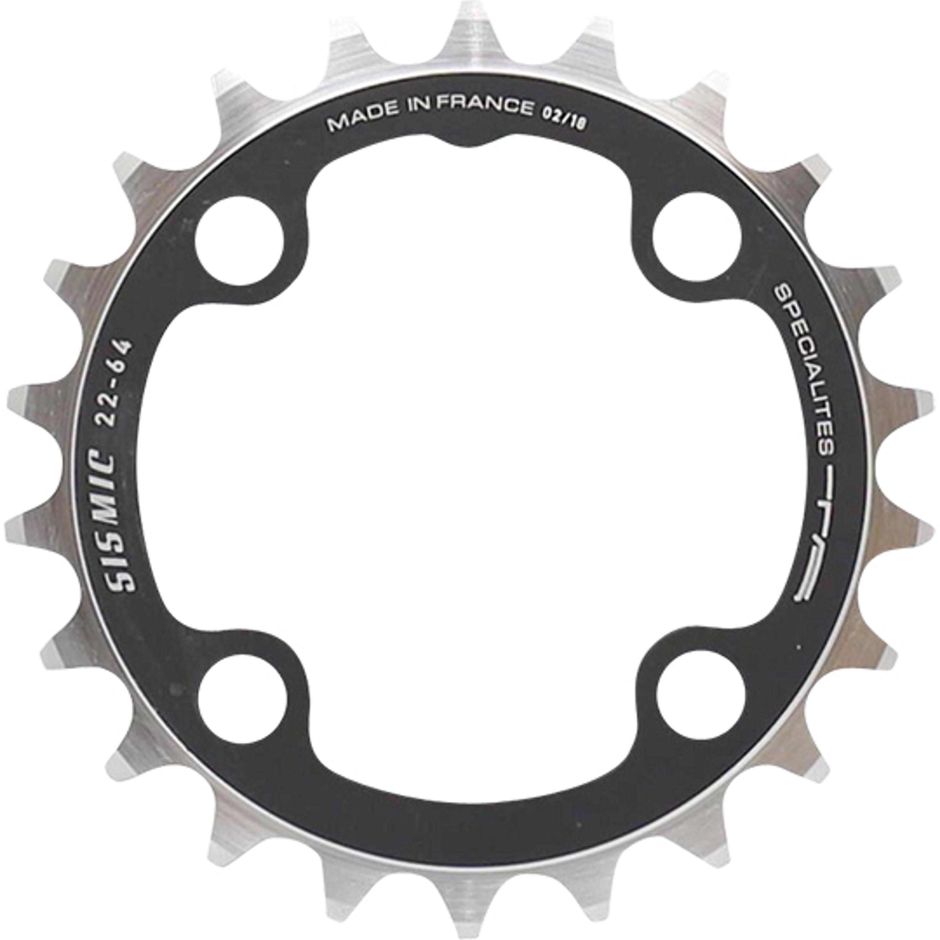 Trójzębna tarcza rowerowa 64 wewnętrzna 4 ramiona Specialités T.A. Sismic