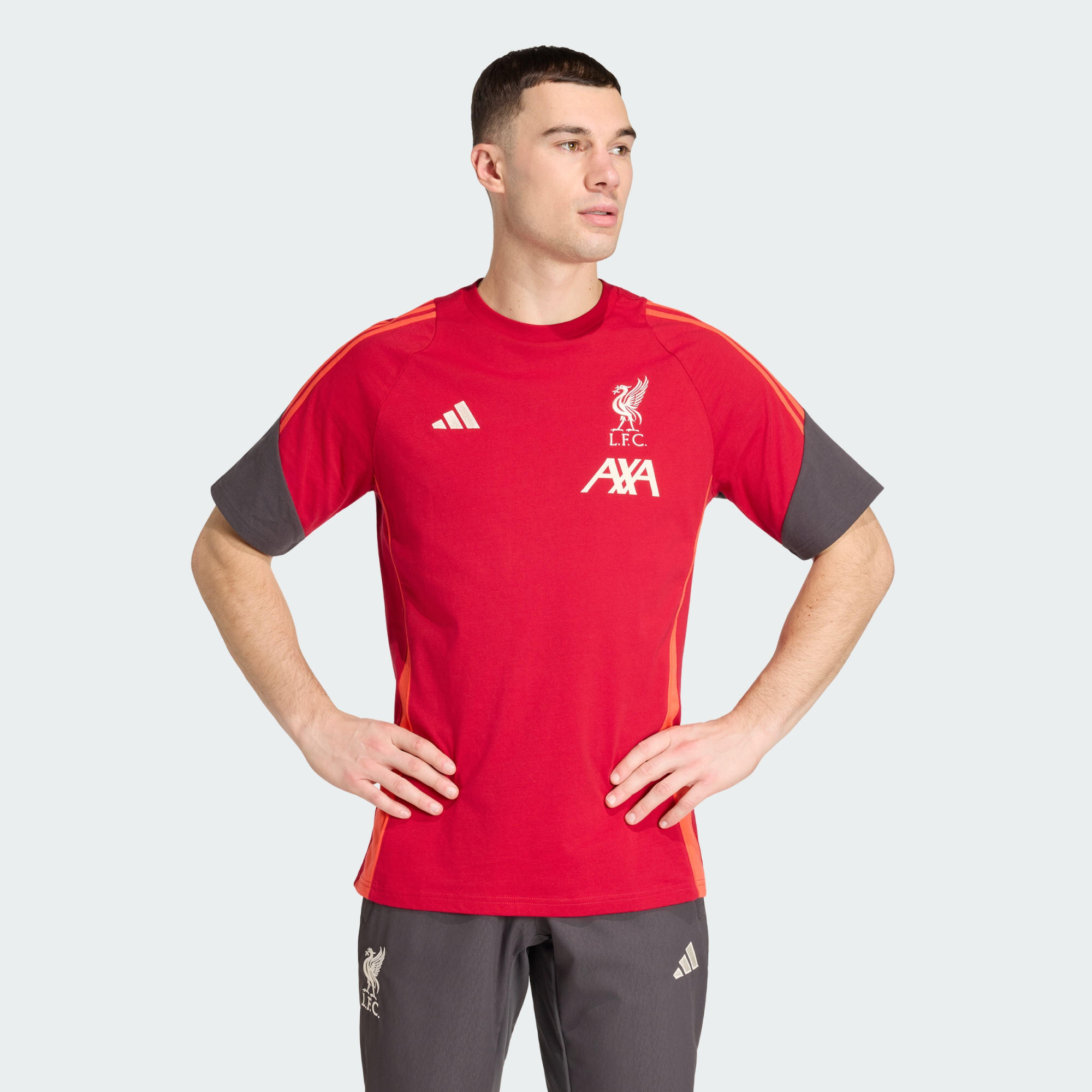 Koszulka bawełniana Liverpool FC Tiro 25 Competition
