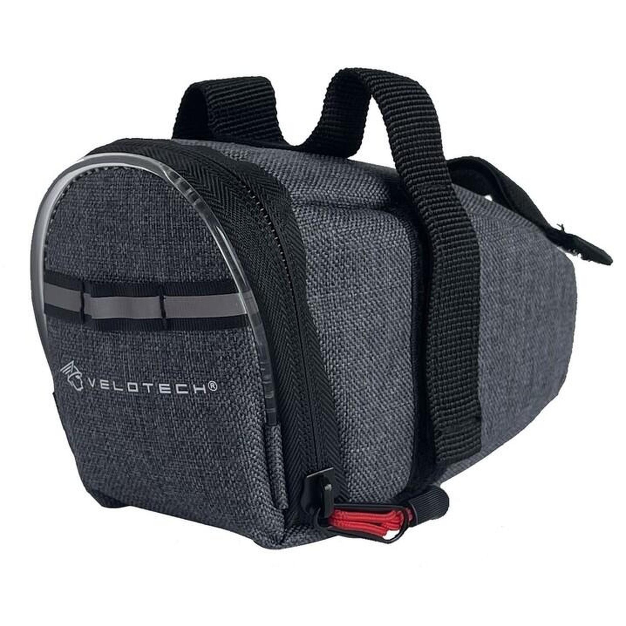 Torba na siodło Velotech z oświetleniem