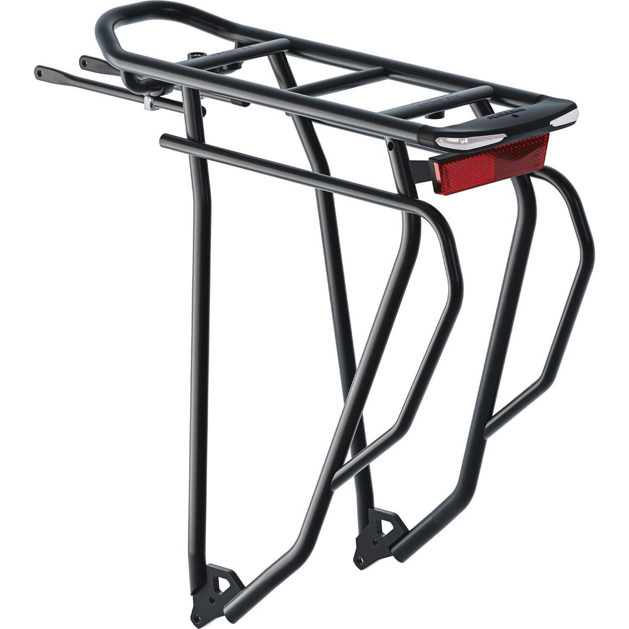 Tylny bagażnik rowerowy Racktime Gleamit 2.0 Tour AC Snapit 2.0 26-28"