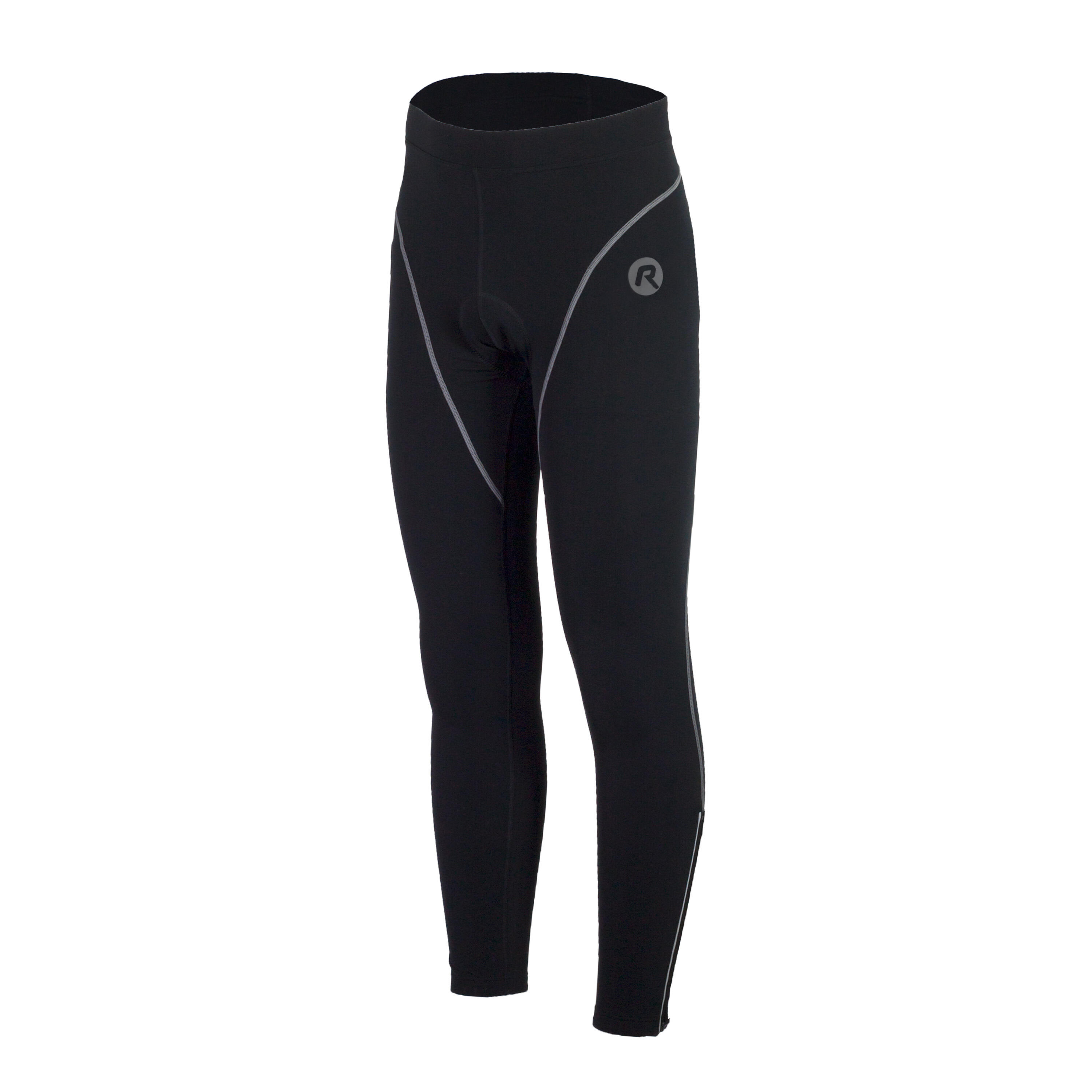 Spodnie rowerowe męskie Rogelli BARI z wkładką żelową, bez szelek