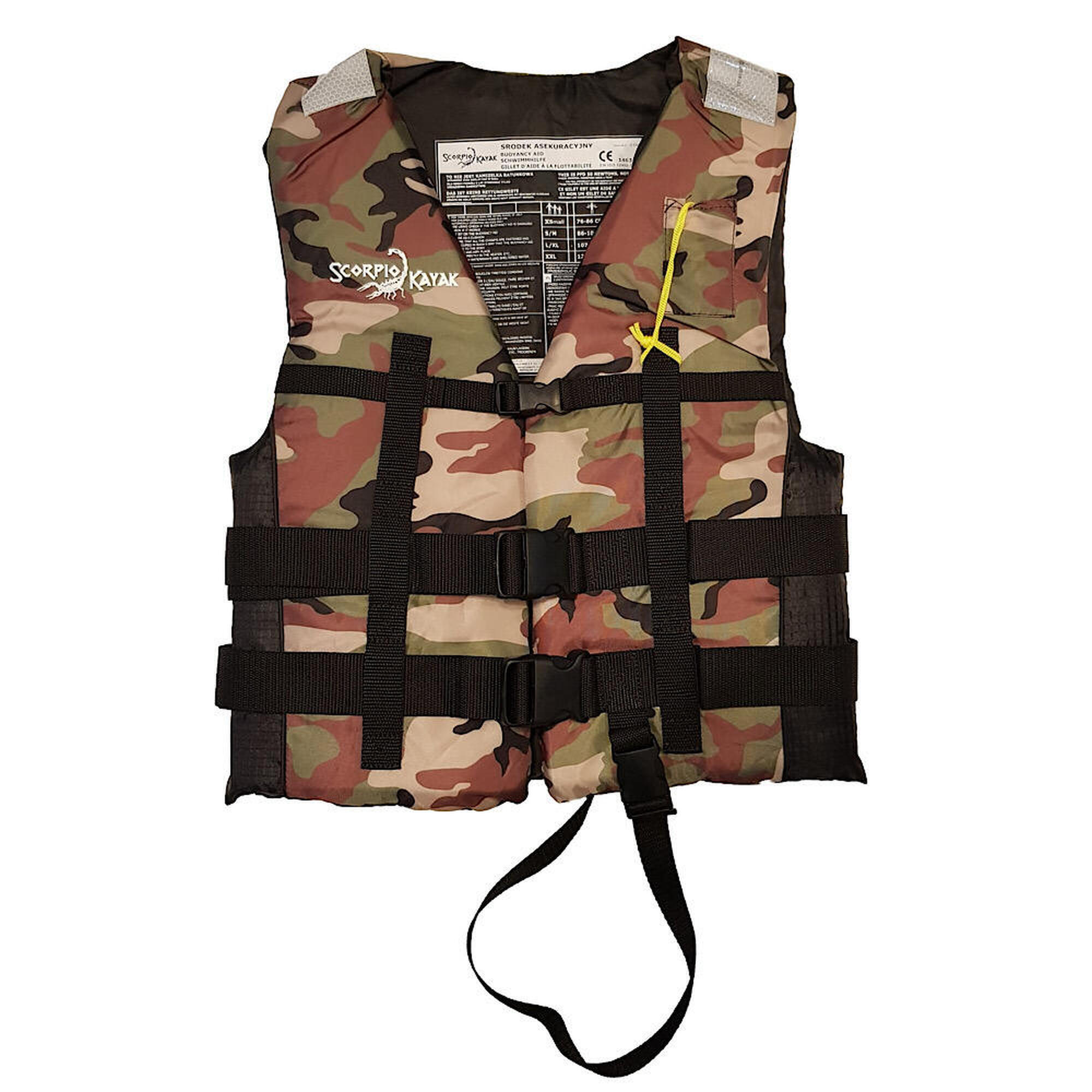 Kamizelka asekuracyjna kapok na kajak łódkę sup Unisex Scorpio kayak Scorpio New