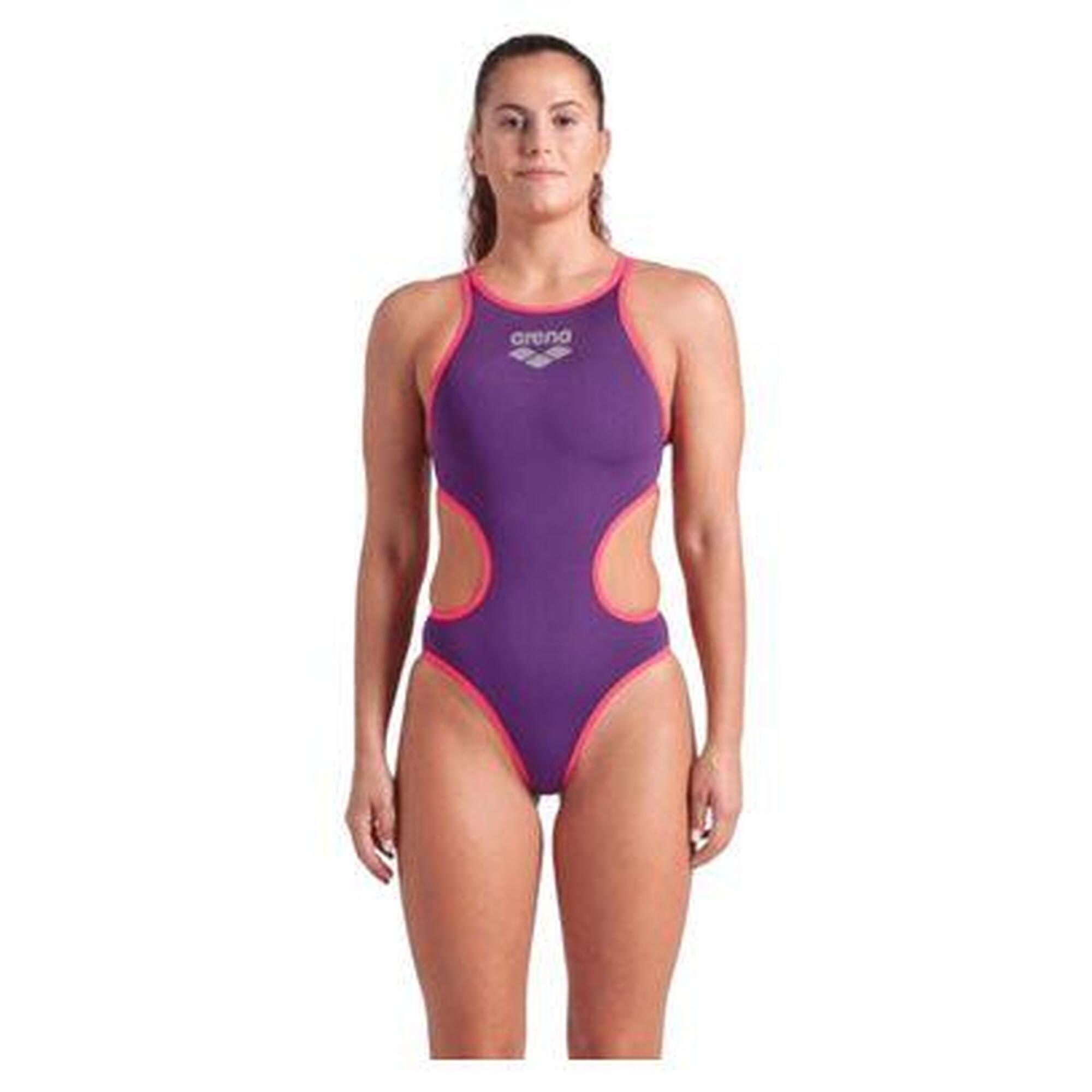 Damski kostium kąpielowy 1-częściowy Arena One Biglogo