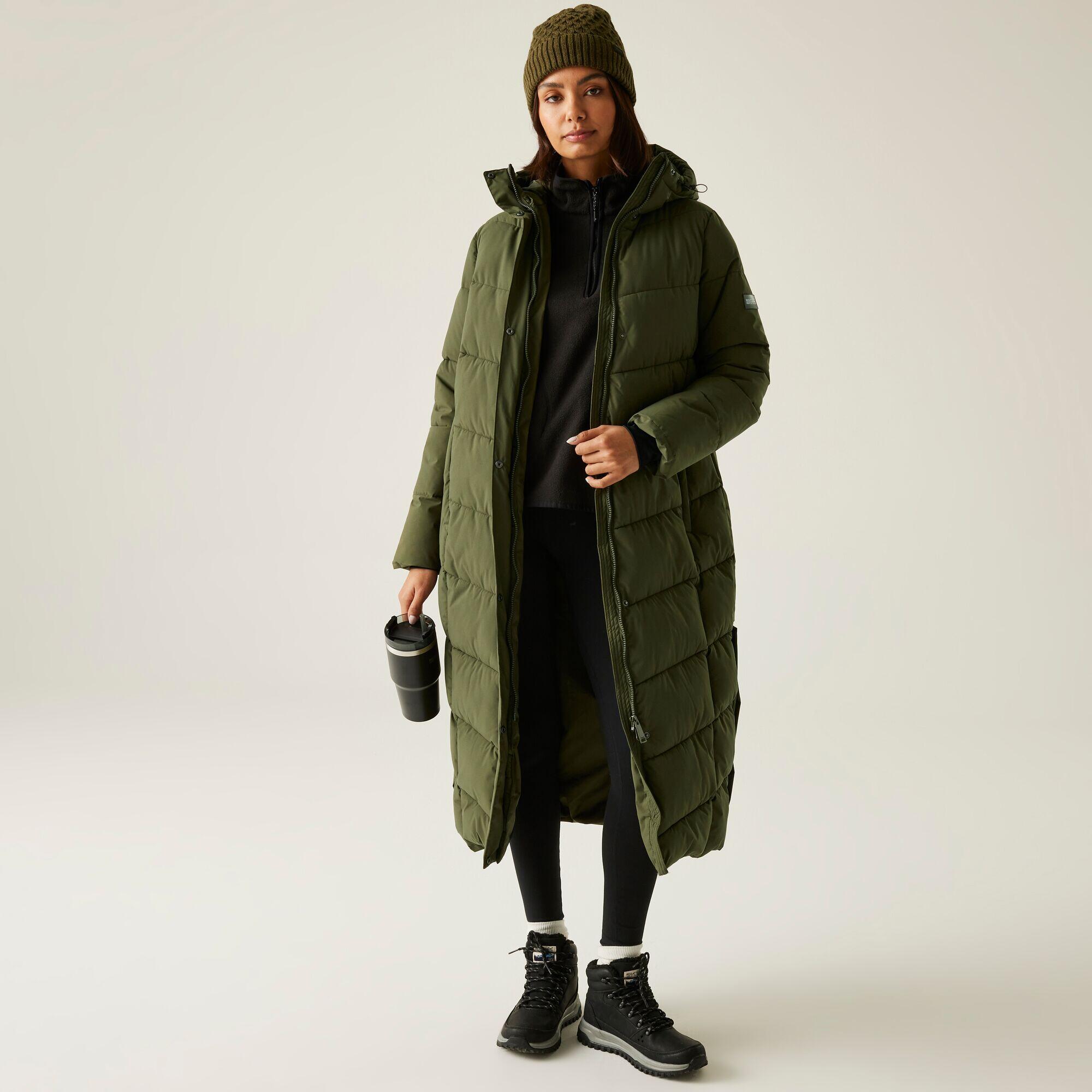 Płaszcz damski zimowy ocieplany Eloria