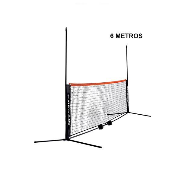 Siatka do mini-tenisa i badmintona Dunlop Net + Post Set 6m