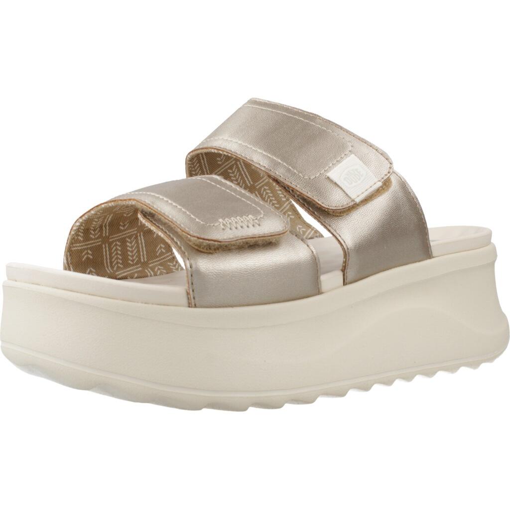 Sandały HEY DUDE DELRAY SLIDE CLASSIC Złoty