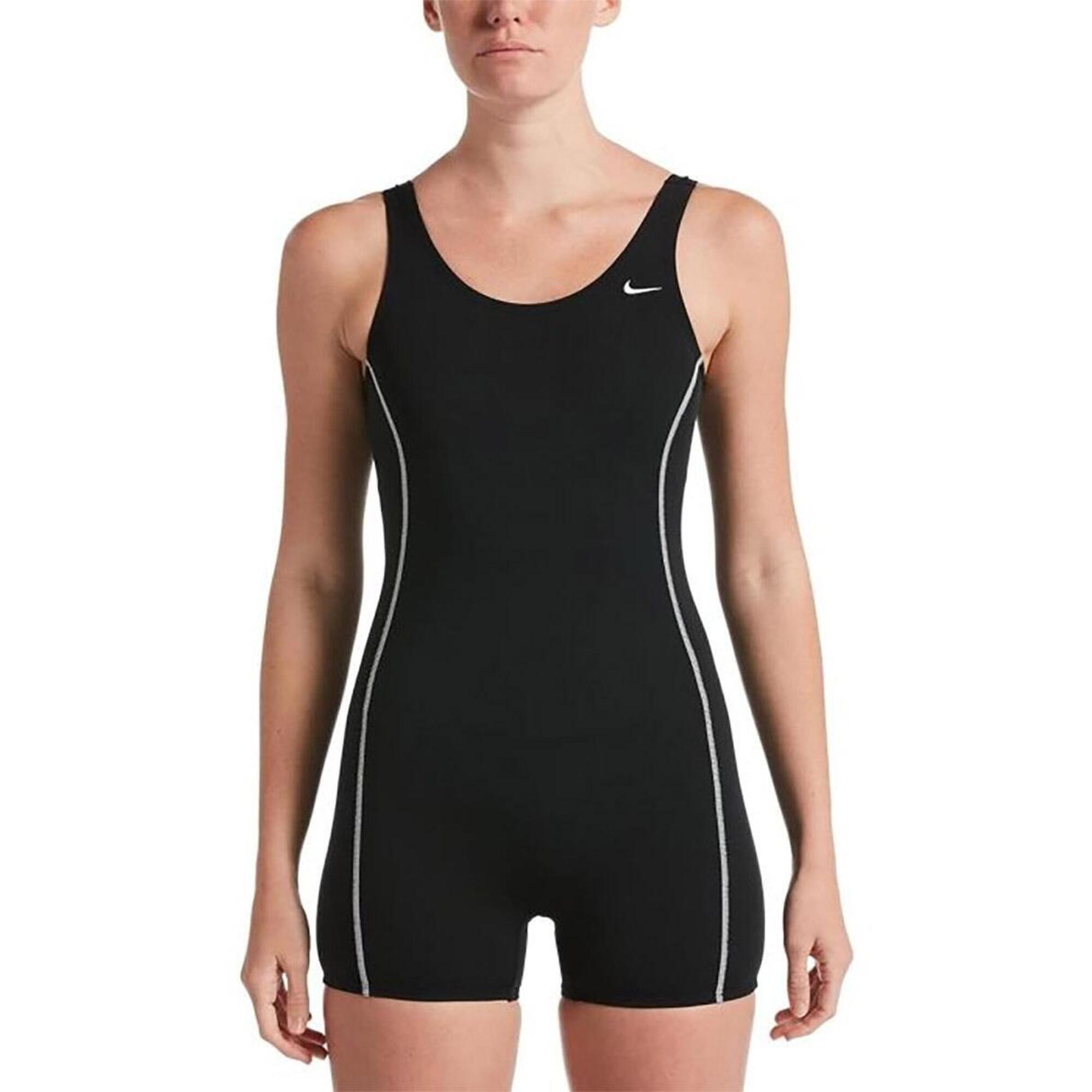 Nike Poly Solid Legsuit - Czarny - Rozmiar 38