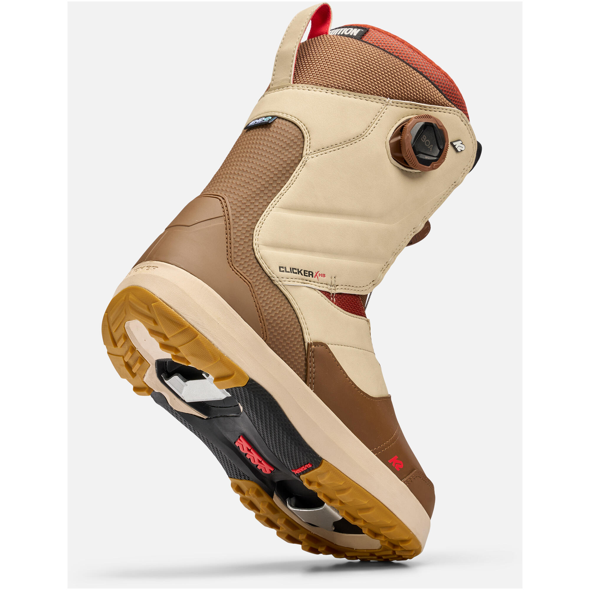 Buty snowboardowe męskie K2 MAYSIS CLICKER™ X HB BROWN 8