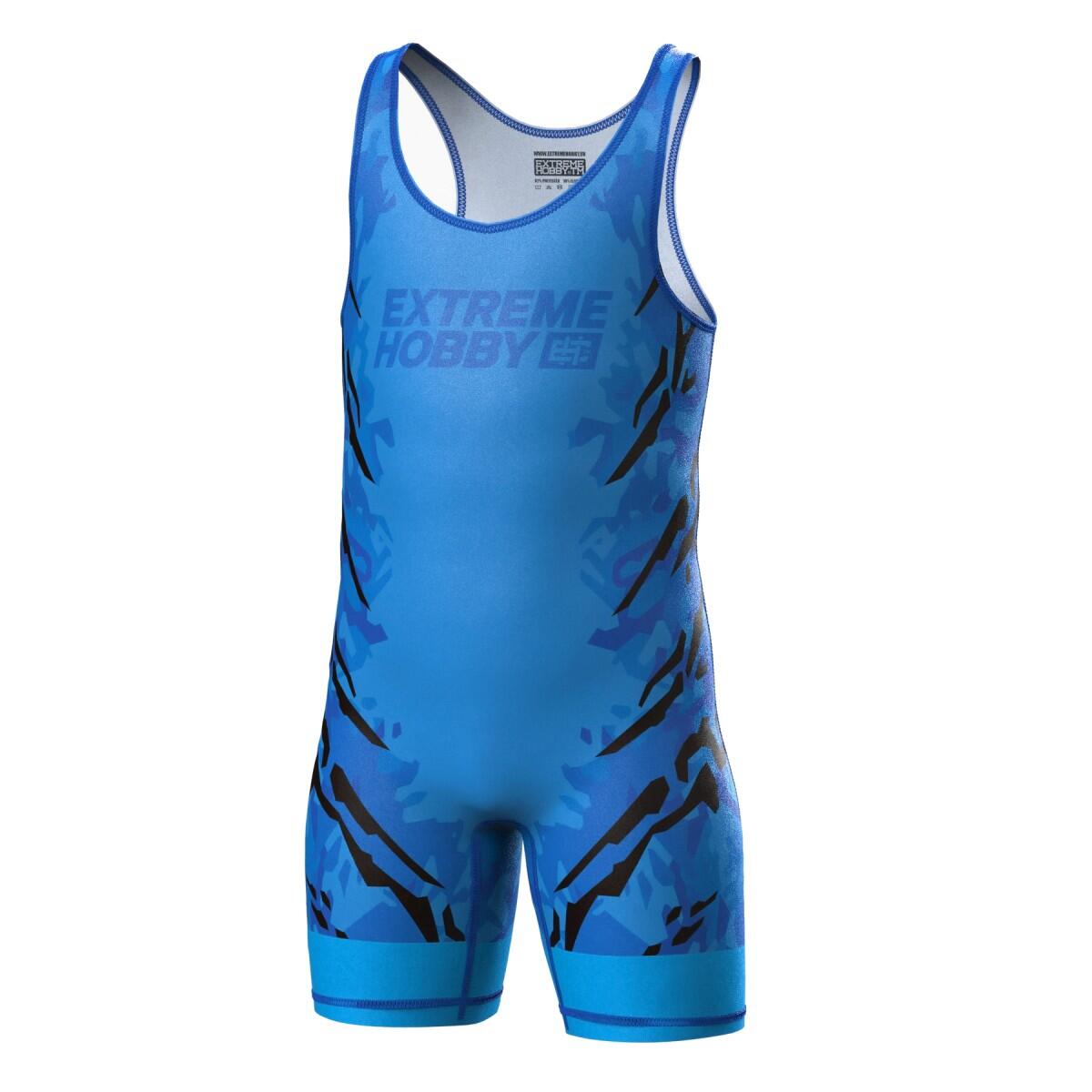 Trykot zapaśniczy dziecięcy EXTREME HOBBY BLACK PANTHER