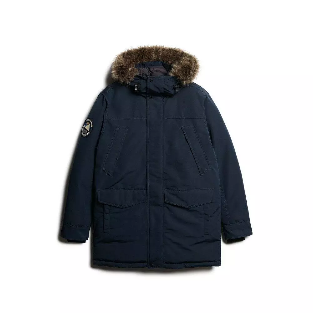 Parka z syntetycznym futrem Superdry Everest