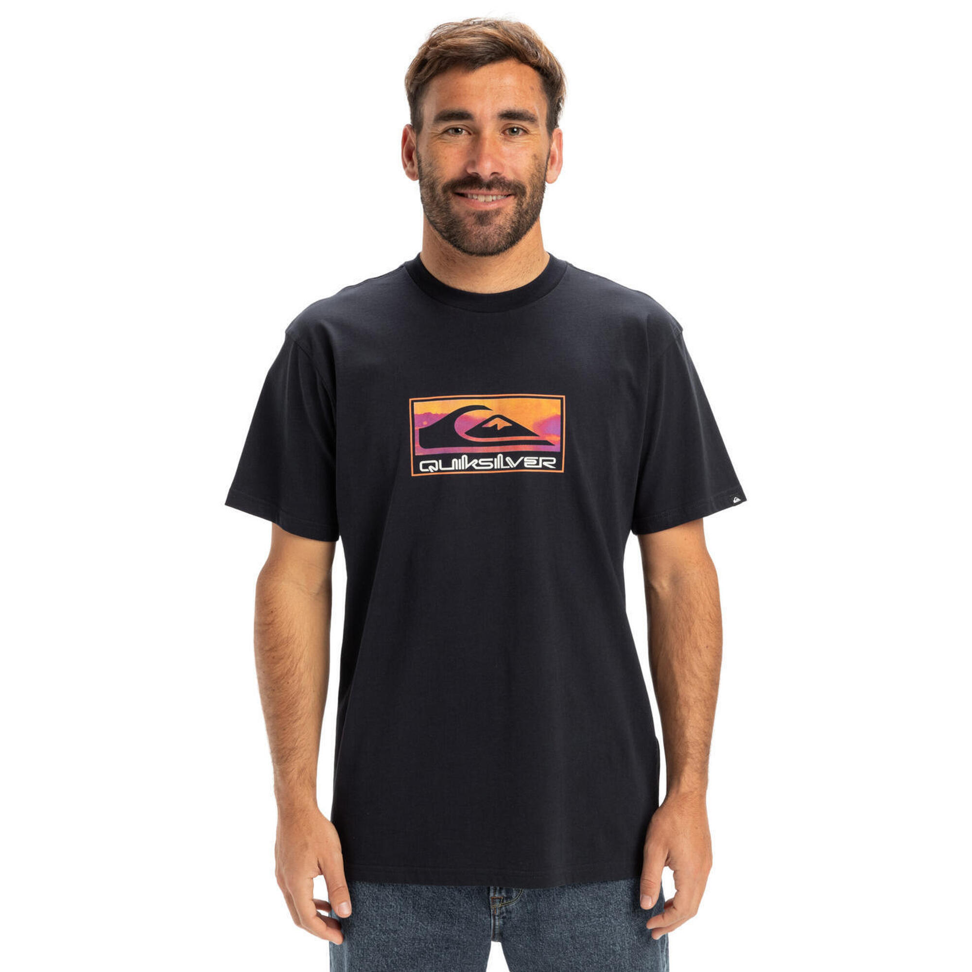 Koszulka z krótkim rękawem dla Mężczyzn EV GRADIENT BOX Czarny