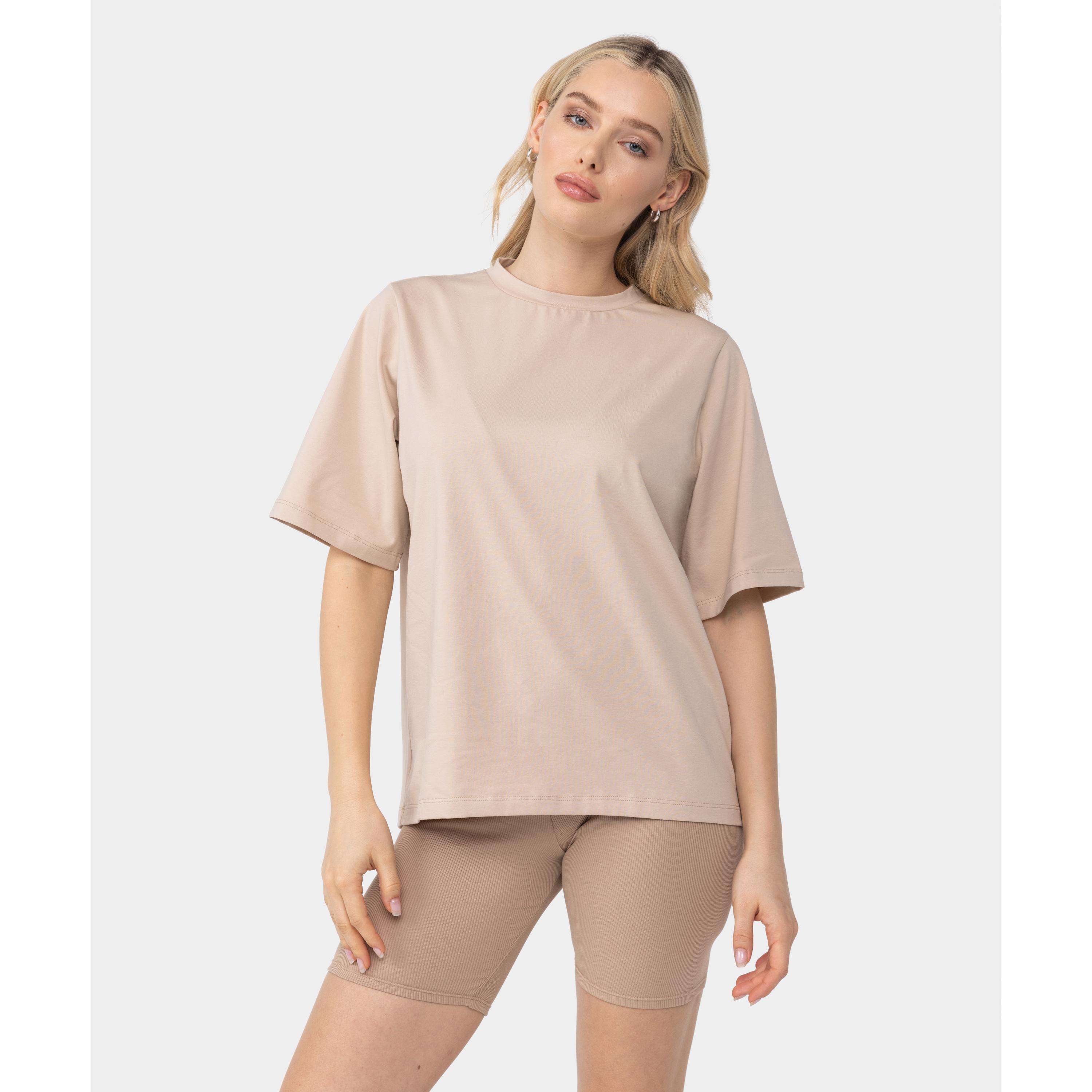 Koszulka Carpatree Cozy Leisure beżowa