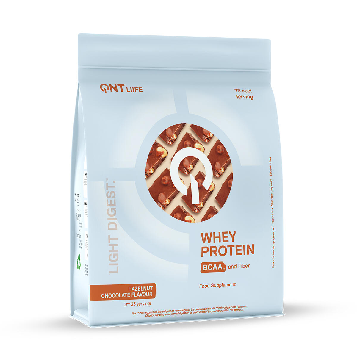 Odżywka białkowa LIGHT DIGEST WHEY PROTEIN 500g Hazelnut Chocolate