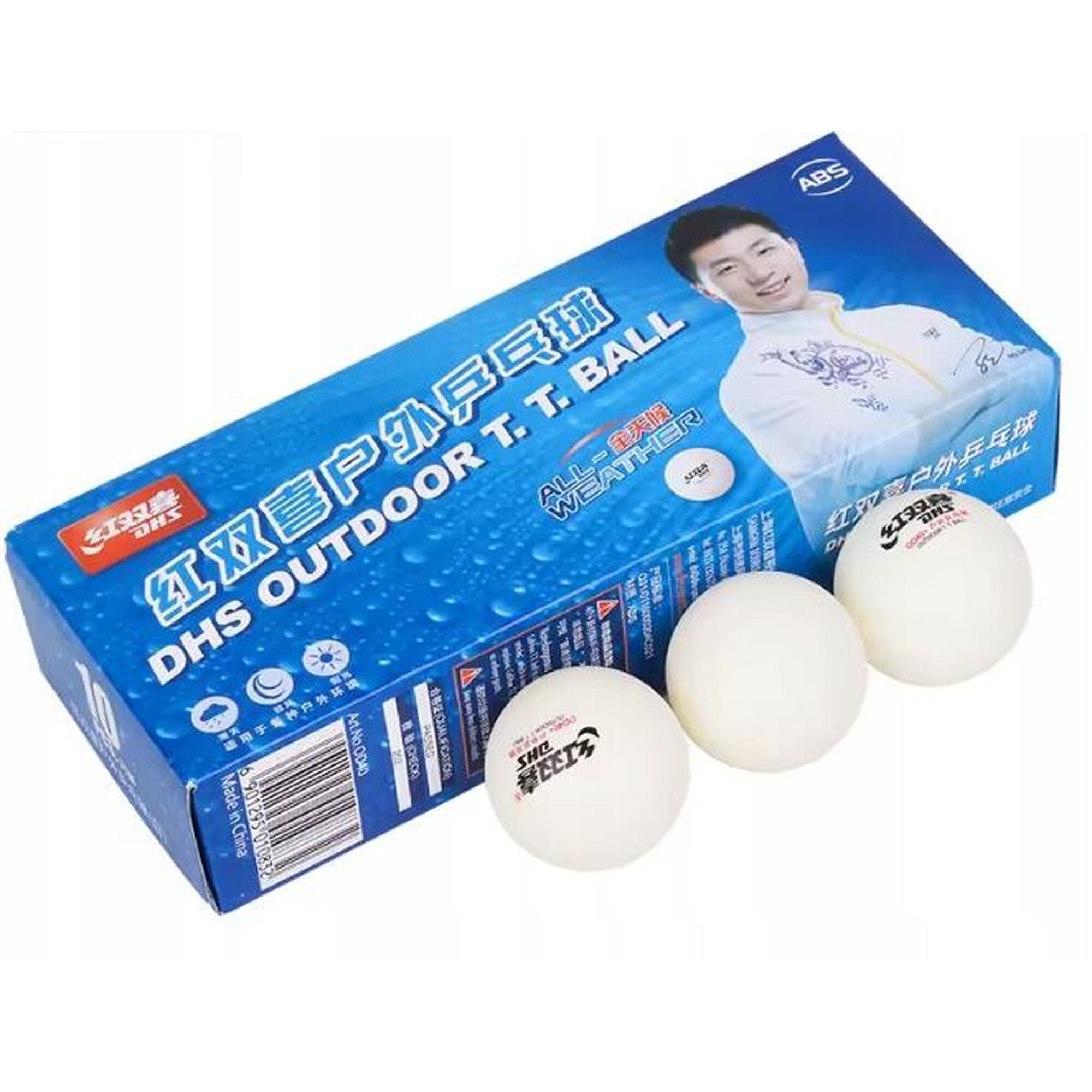 Piłki Do Tenisa Stołowego Piłeczki Do Ping Ponga 10 Sztuk Dhs Na Zewnątrz