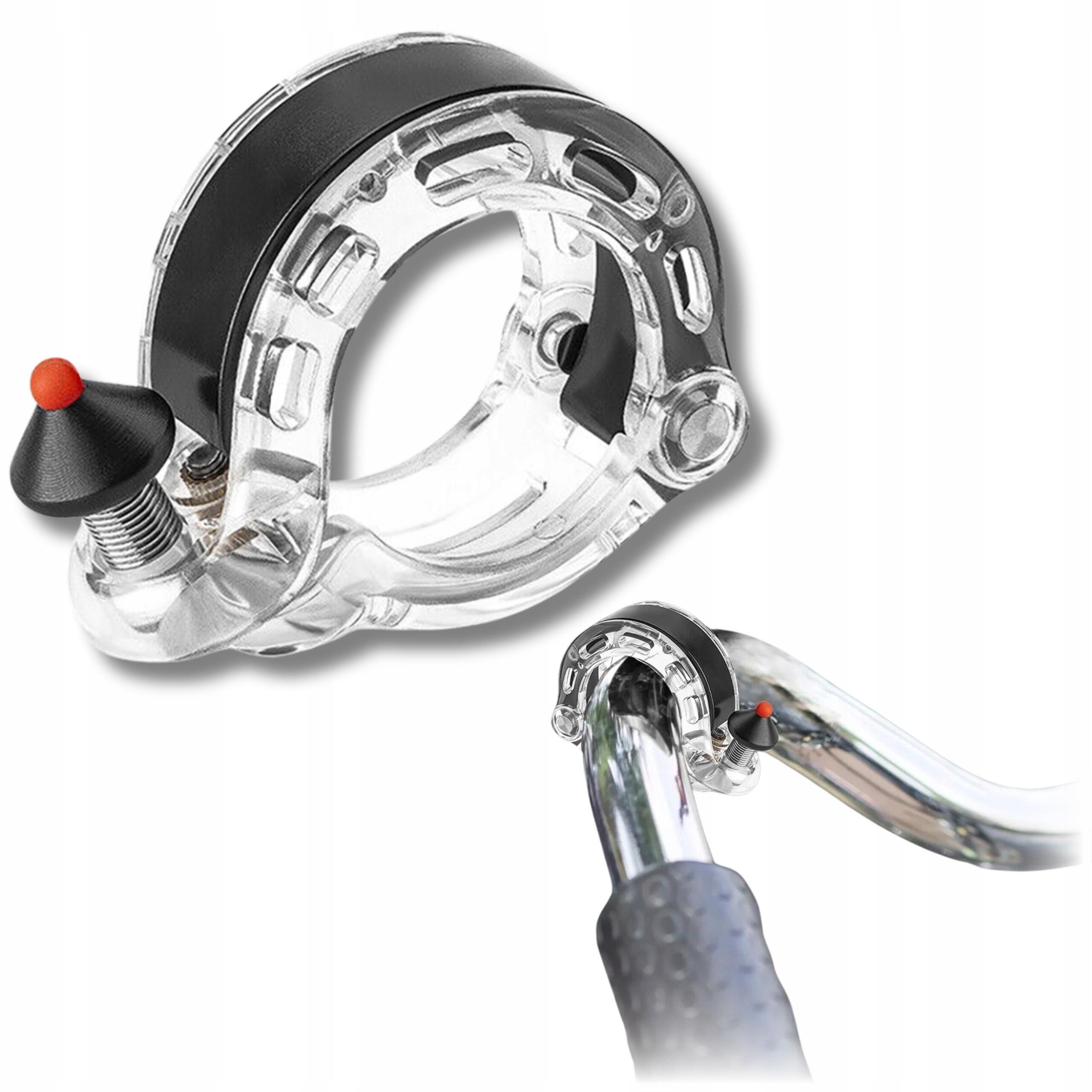 Dzwonek rowerowy Rockbros 100 db ring na kierownicę max 52,4 mm średnica