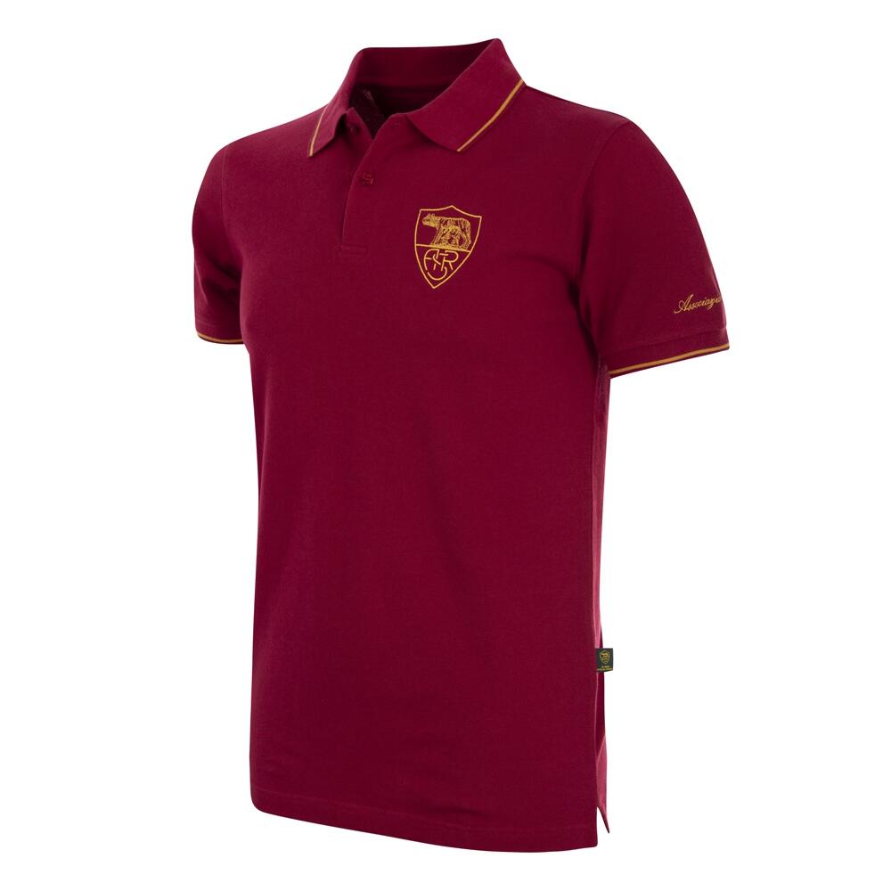 Koszulka polo AS Roma Heritage Rosso
