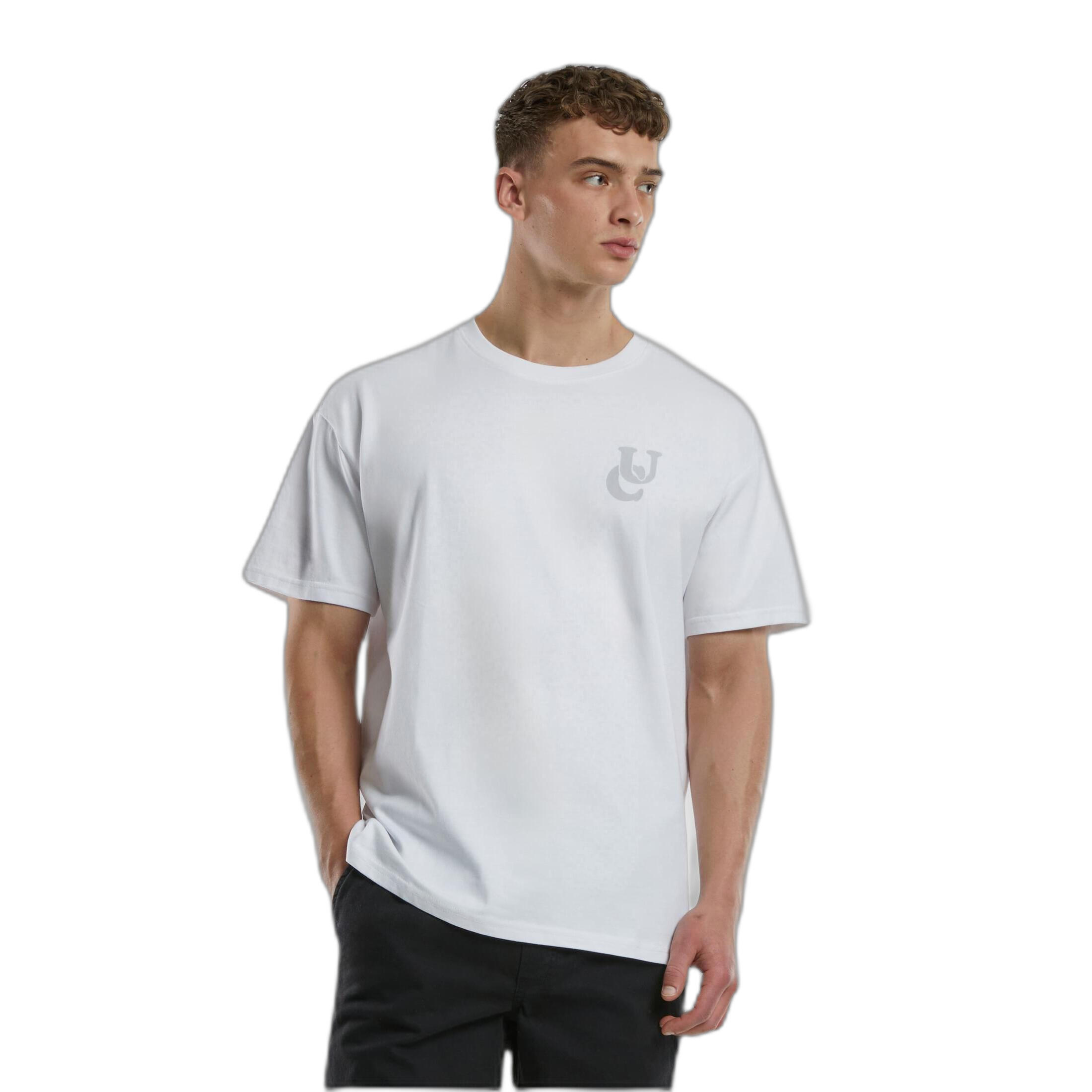 Oversized T-shirt Urban Classics Weavy Logo Heavy