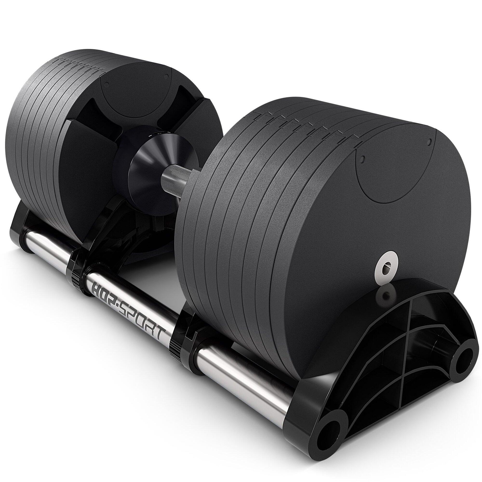 Hantla żeliwna 40kg Hop-Sport HS-TG3040D regulowana