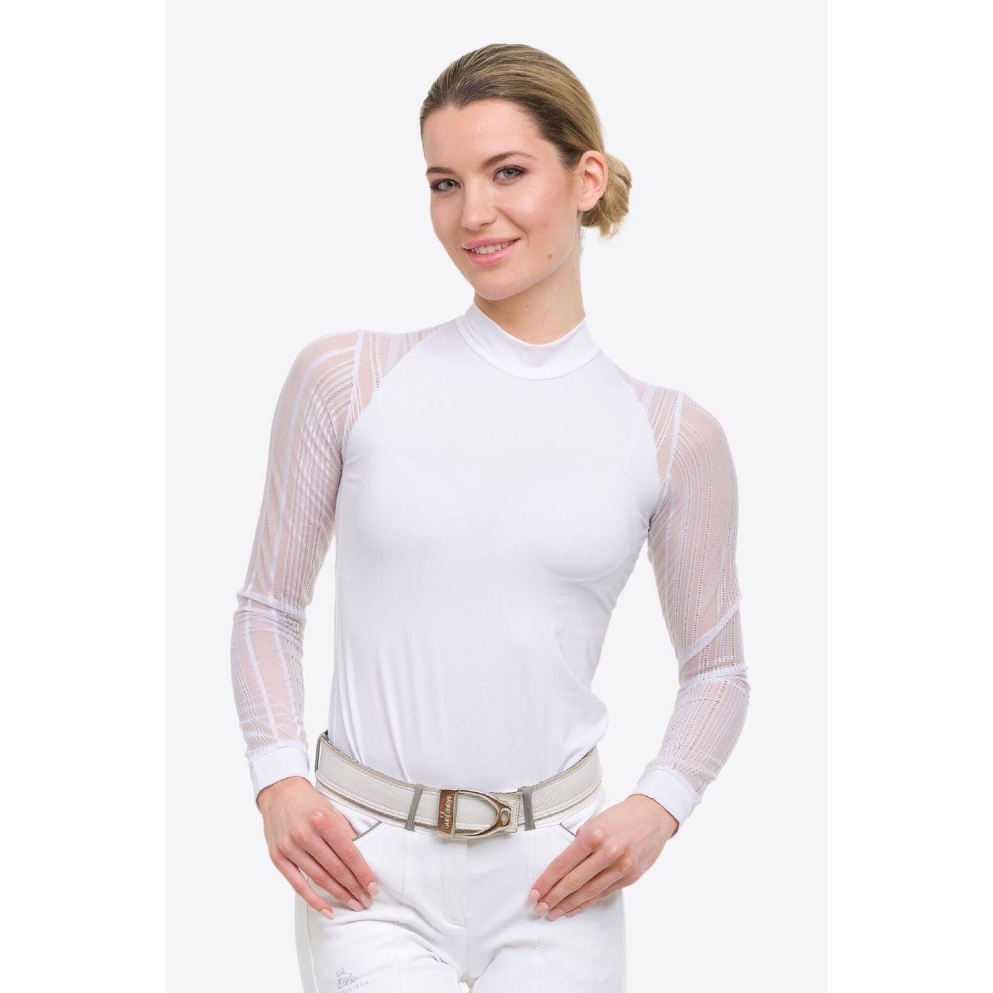 Koszulka do zawodów jeździeckich damska Contessa