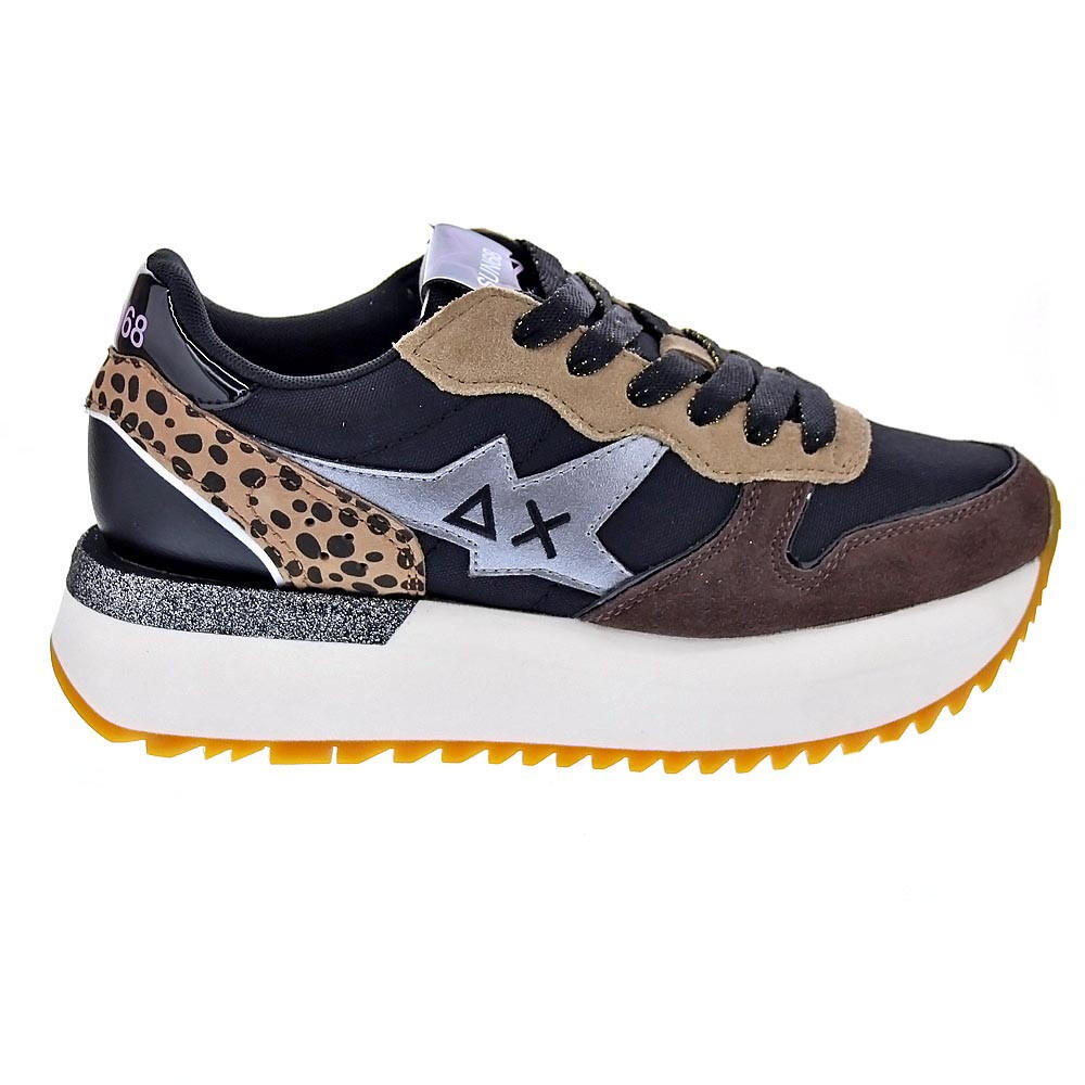 Buty SUN68 BIG STARGIRL MIX MATERIAL Czarny