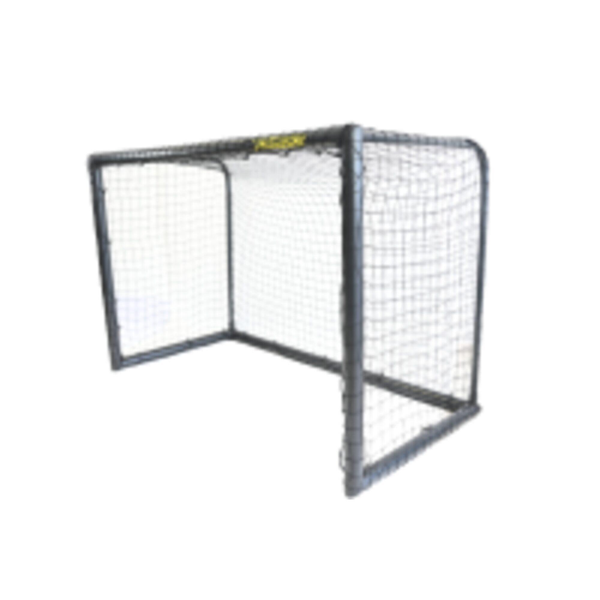 Bramka do piłki nożnej 3,7 x 2 m BLACK EDITION + piłka Powershot rozmiar 5