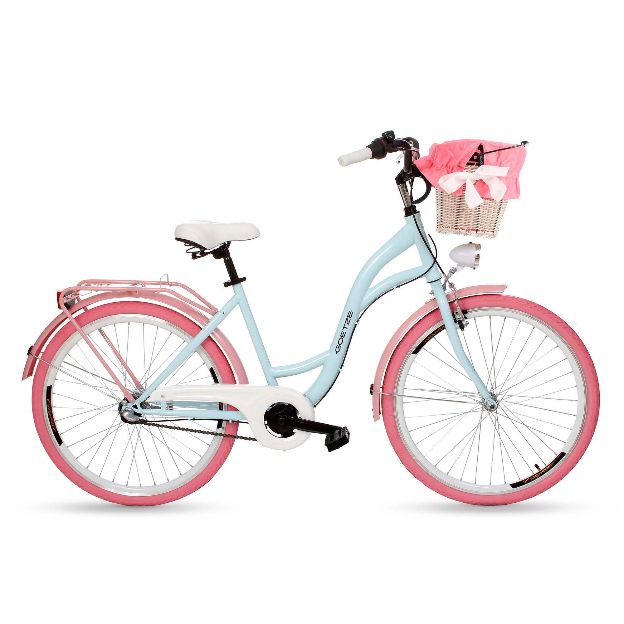 Damski Rower miejski GOETZE STYLE 26" 3b kosz