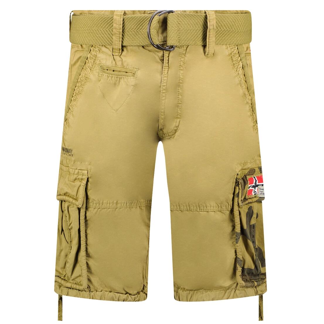 Bermudy Geographical Norway PASTEQUE EO MEN 063 mastyks (jasnobeżowy) męska