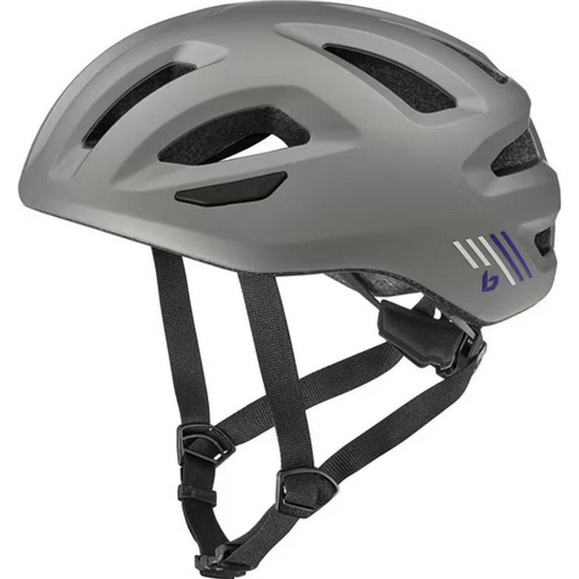 Kask rowerowy Rennrad „Spero”, stal kosmiczna matowa
