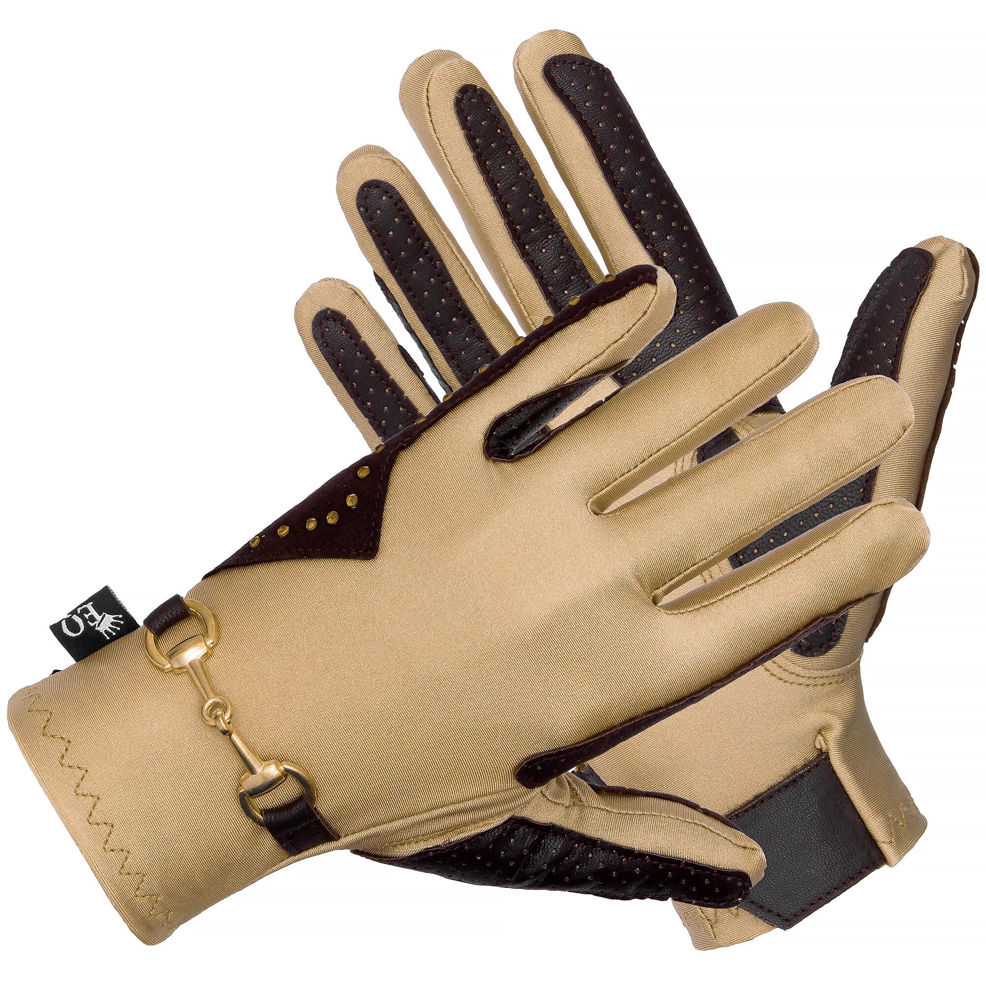 Rękawiczki jeździeckie damskie EQ.QUEEN Trangan