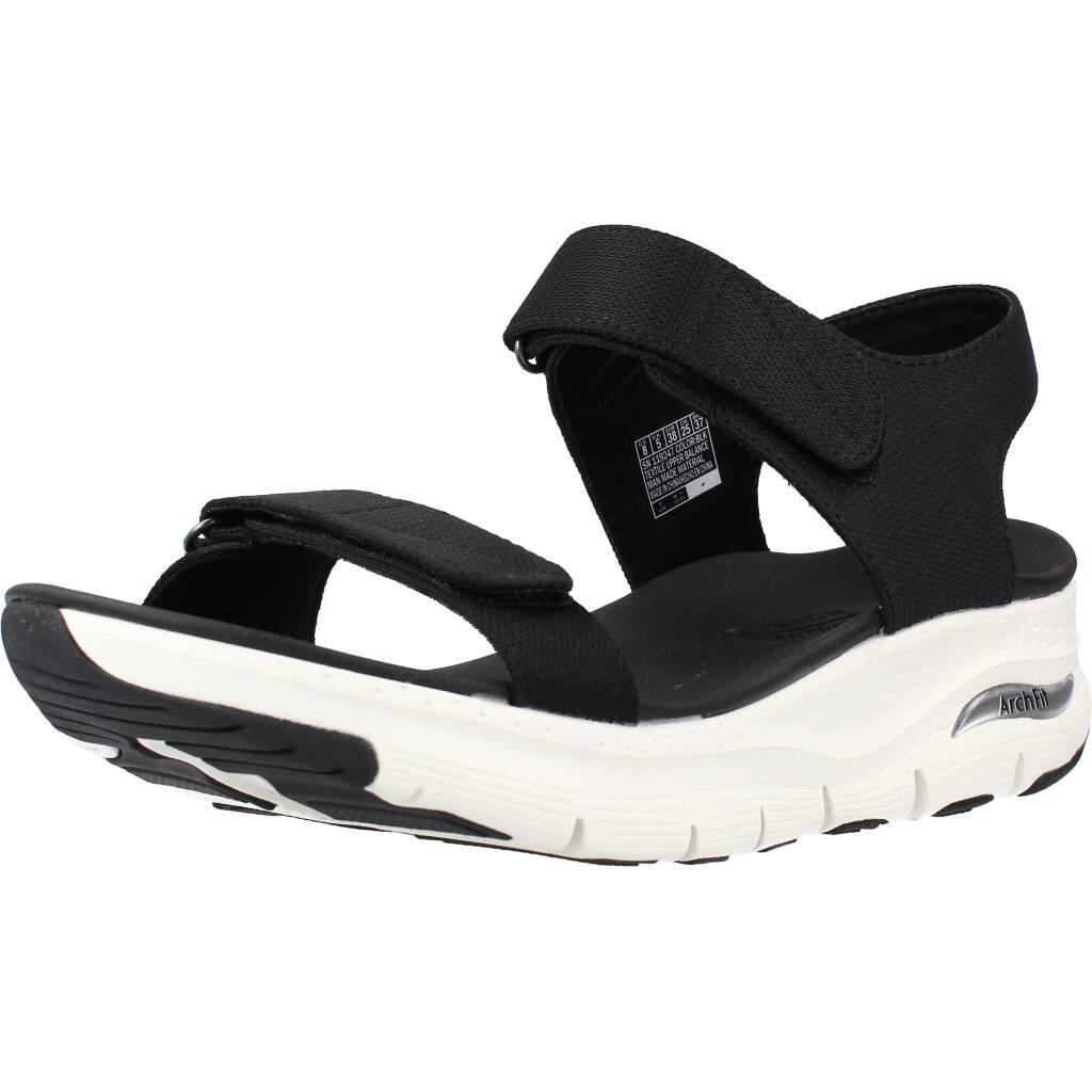 Buty Kobieta Skechers Arch Fit Touristy czarny