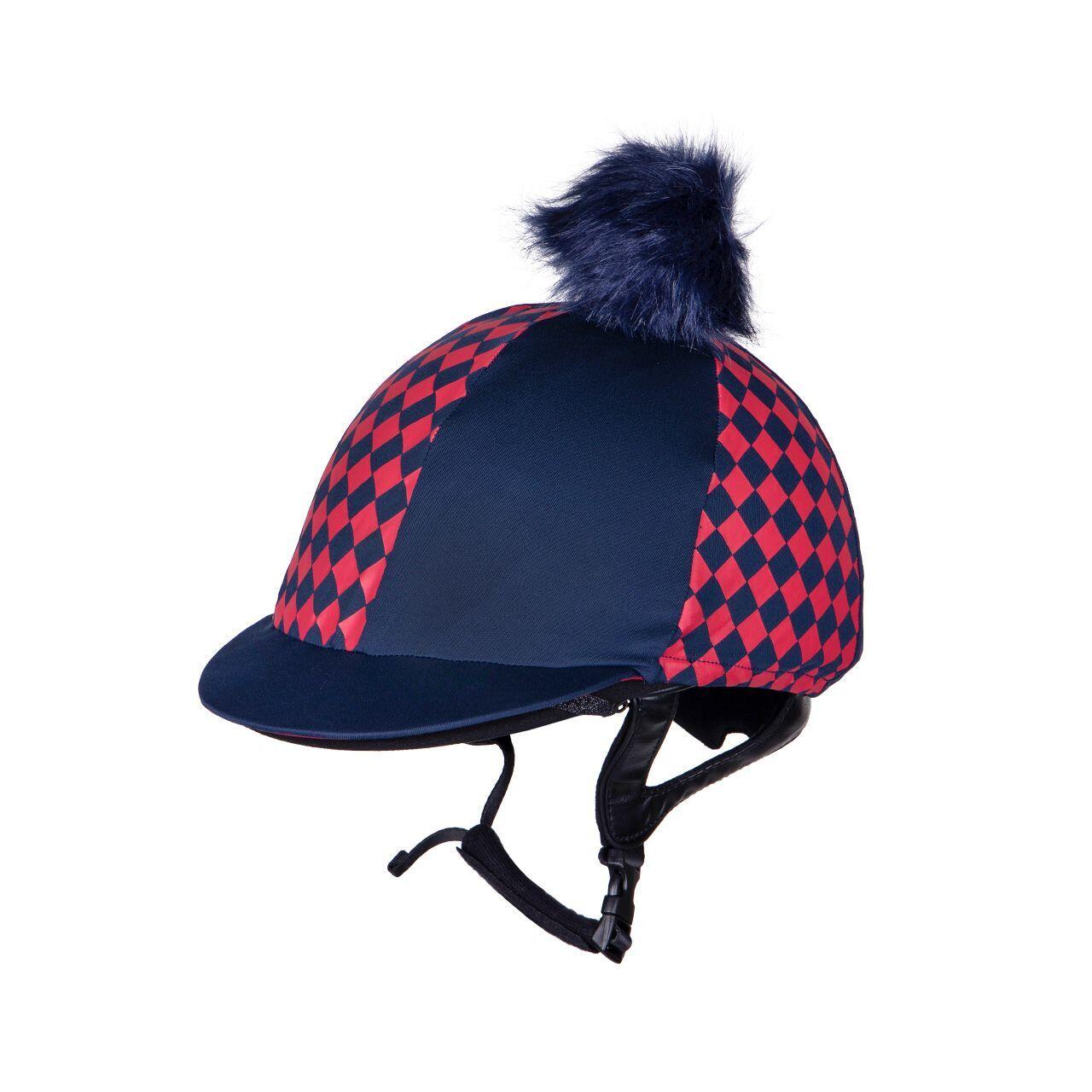 Czapka na kask jeździecki QHP Omaha