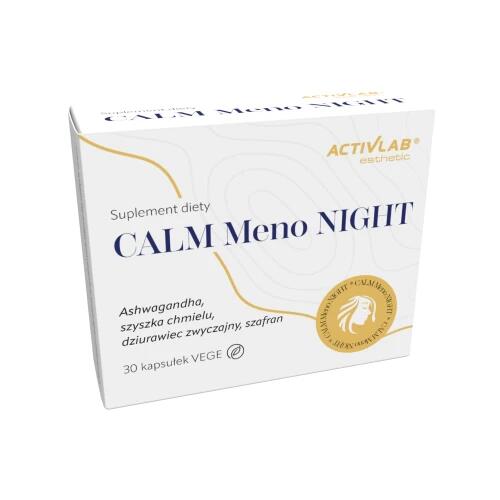 Wsparcie przy menopauzie CALM Meno NIGHT Activlab Esthetic